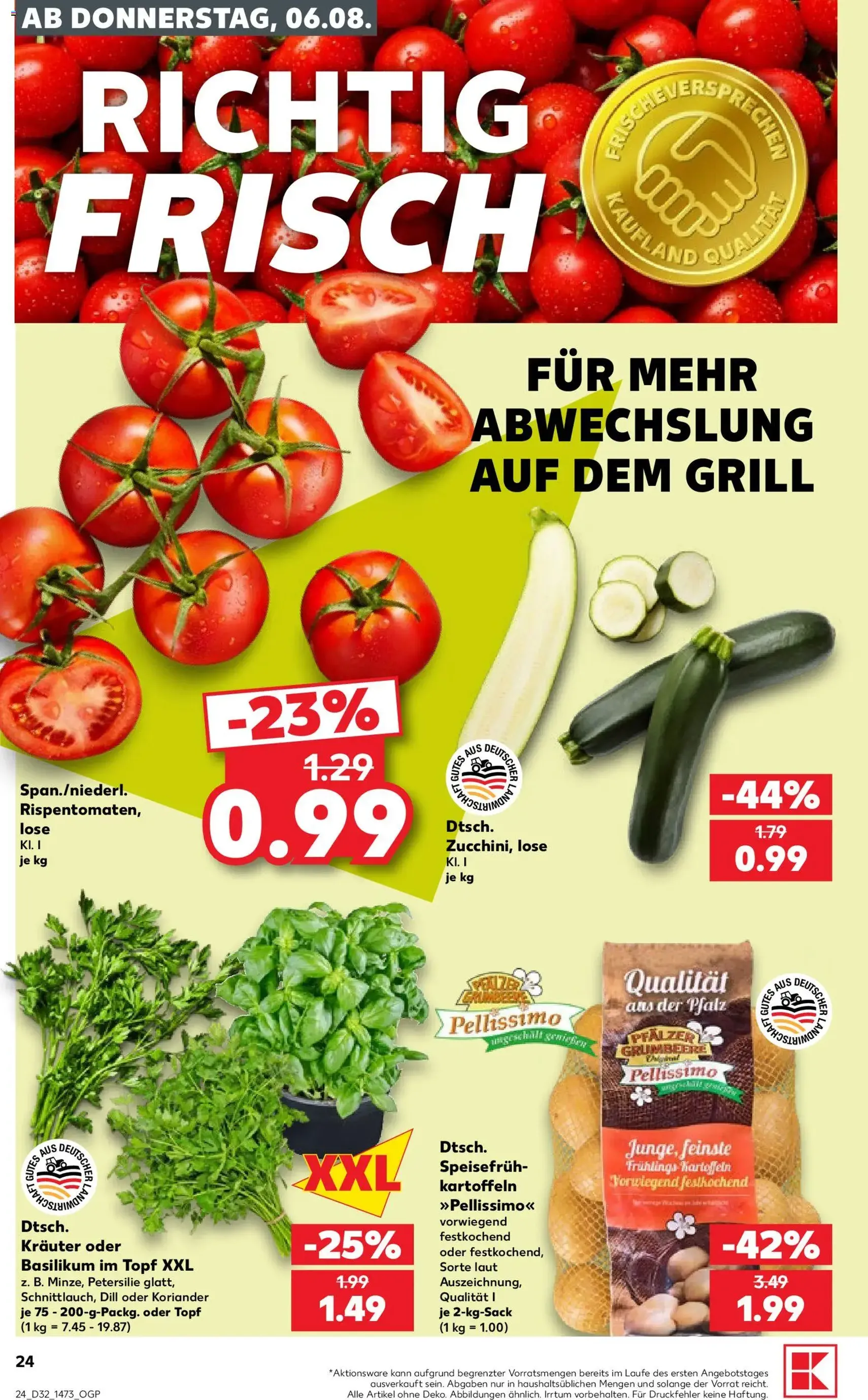 Kaufland Prospekt - Gültiger Prospekt ab 06.08.2026, Seite 24 von insgesamt 58