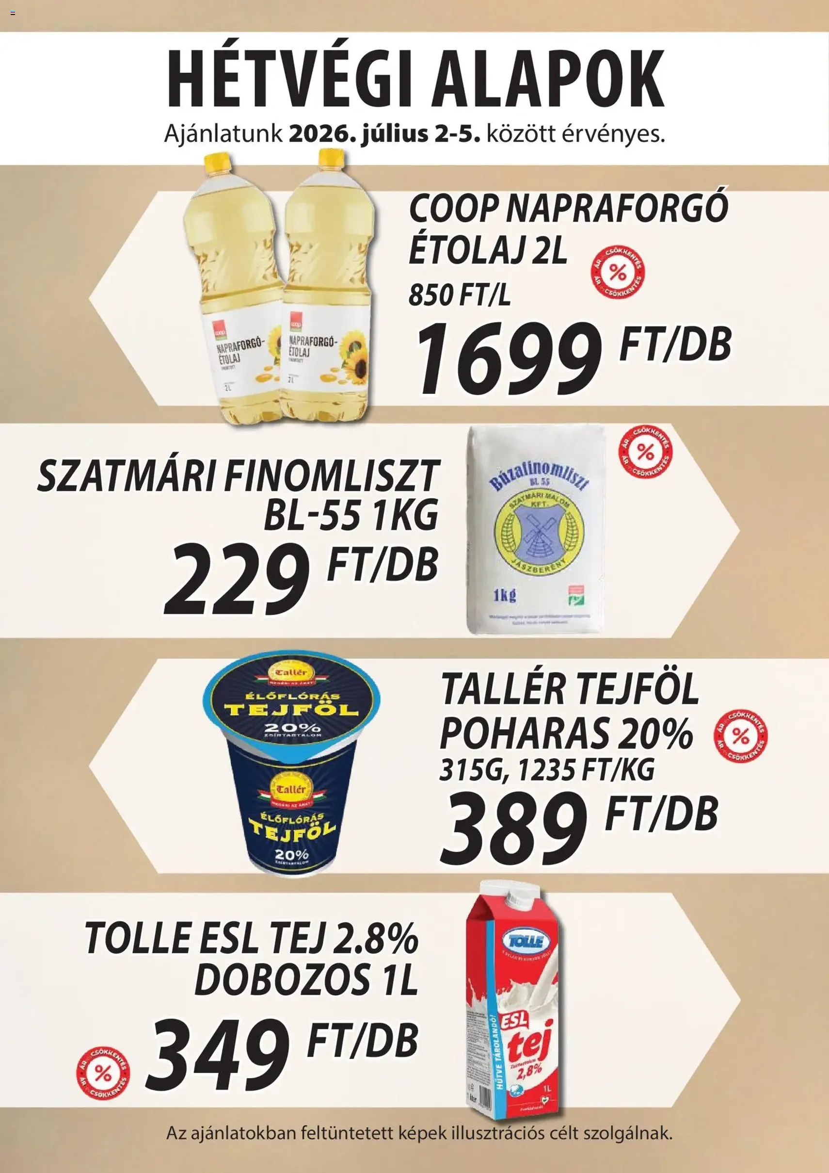 COOP Szolnok akciós újság - 2026.07.02. érvényes szórólap 5 oldal 8 oldalból