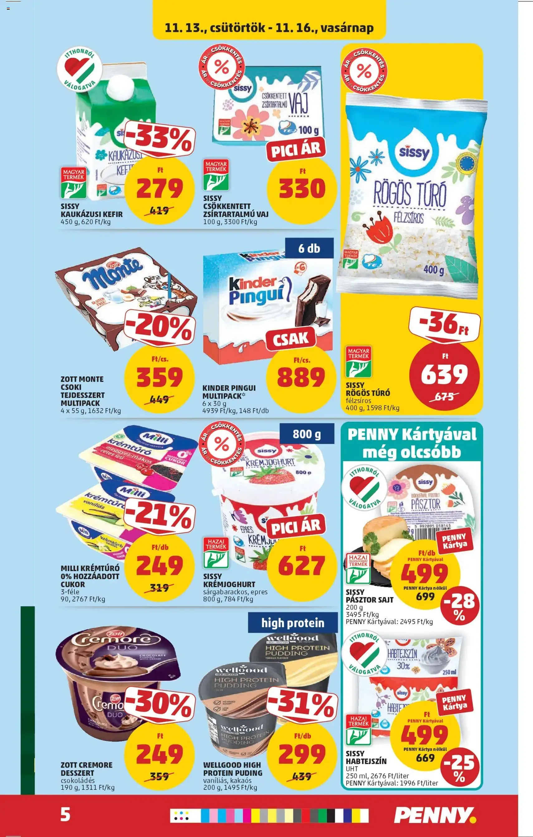 PENNY Akciós újság - 2025.11.13. érvényes szórólap 7 oldal 45 oldalból
