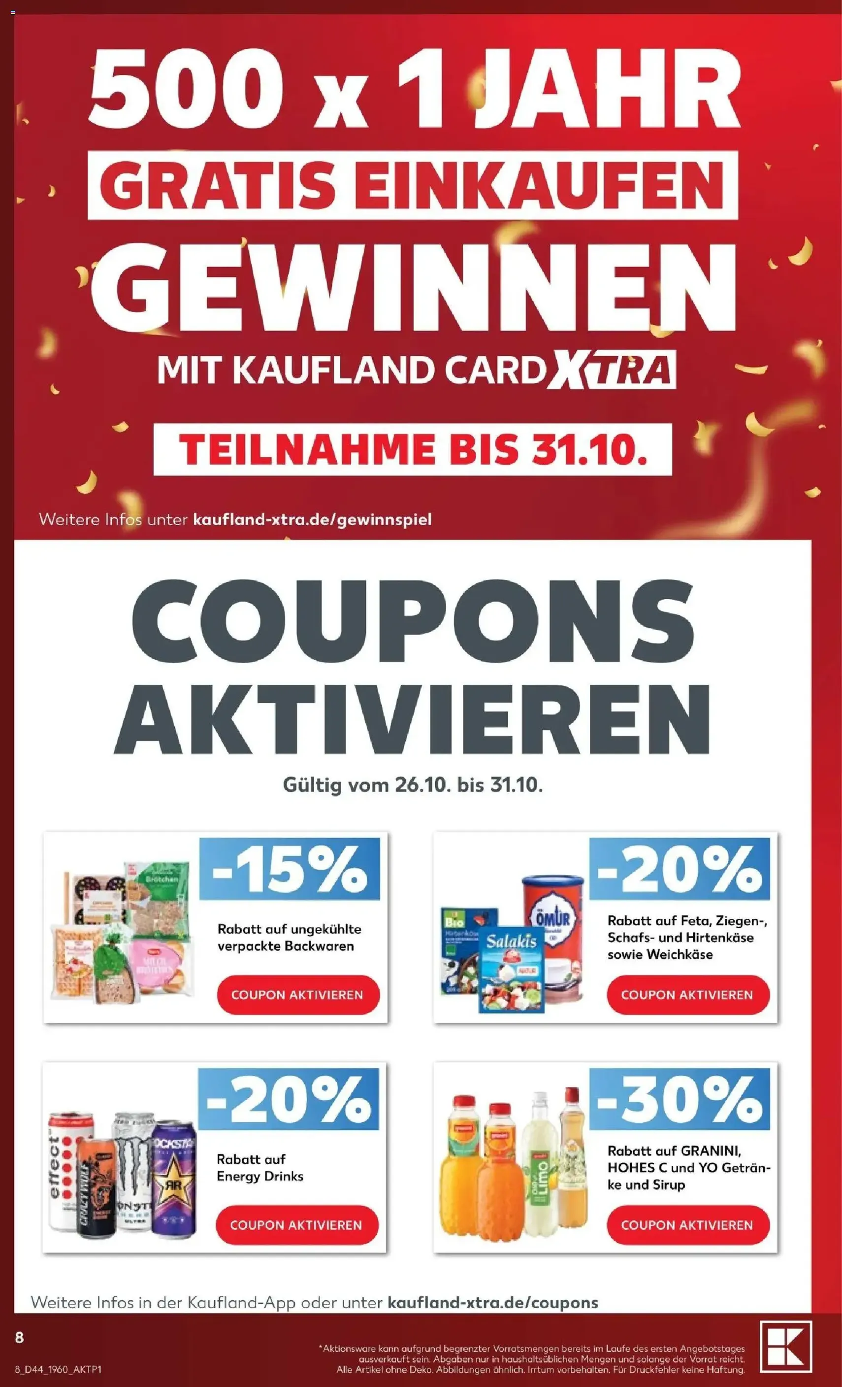 Kaufland Prospekt - Gültiger Prospekt ab 26.10.2026, Seite 8 von insgesamt 76