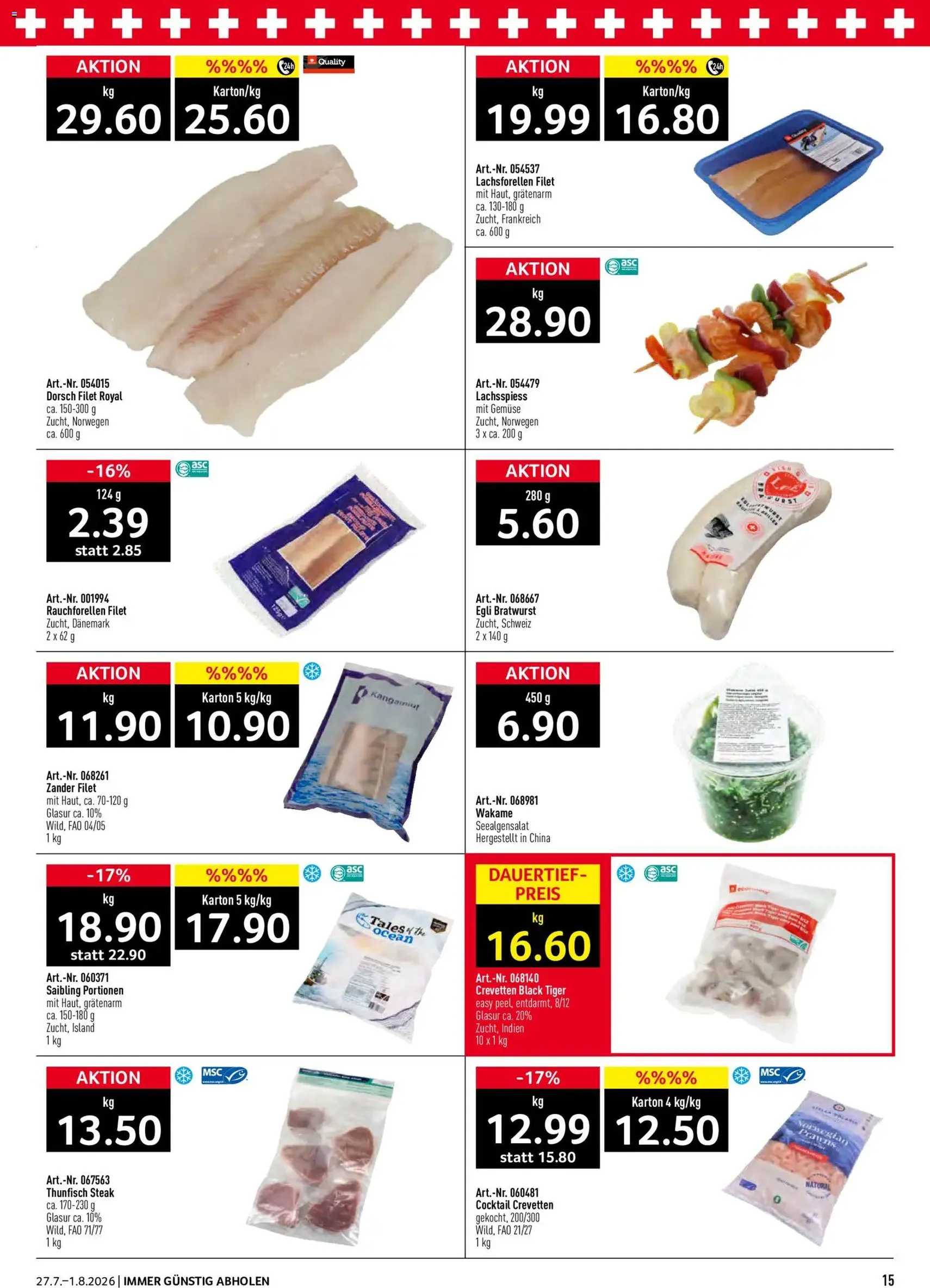 Prodega aktionen - Gültiger Prospekt ab 27.07.2026, Seite 15 von insgesamt 39