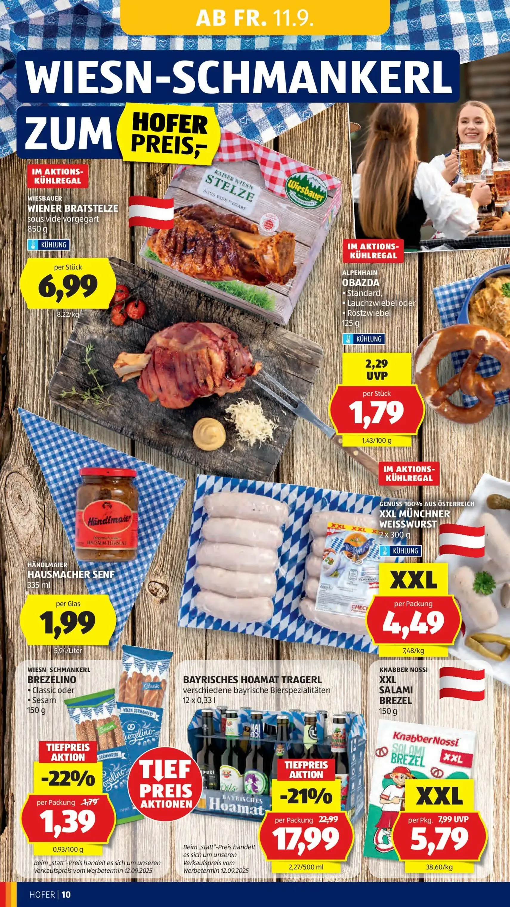 Hofer Flugblatt - Gültiger Prospekt ab 11.09.2026, Seite 18 von insgesamt 47