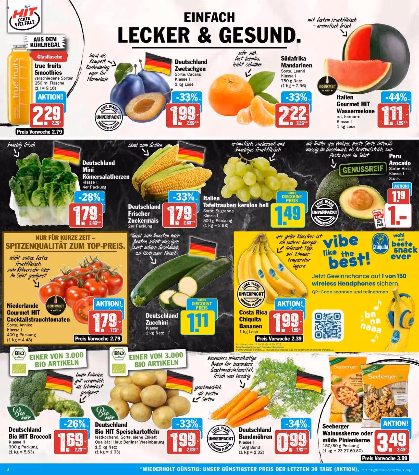 HIT Prospekt - Gültiger Prospekt ab 11.08.2025, Seite 2 von insgesamt 18 HIT Prospekt - Gültiger Prospekt ab 11.08.2025, Seite 2 von insgesamt 18