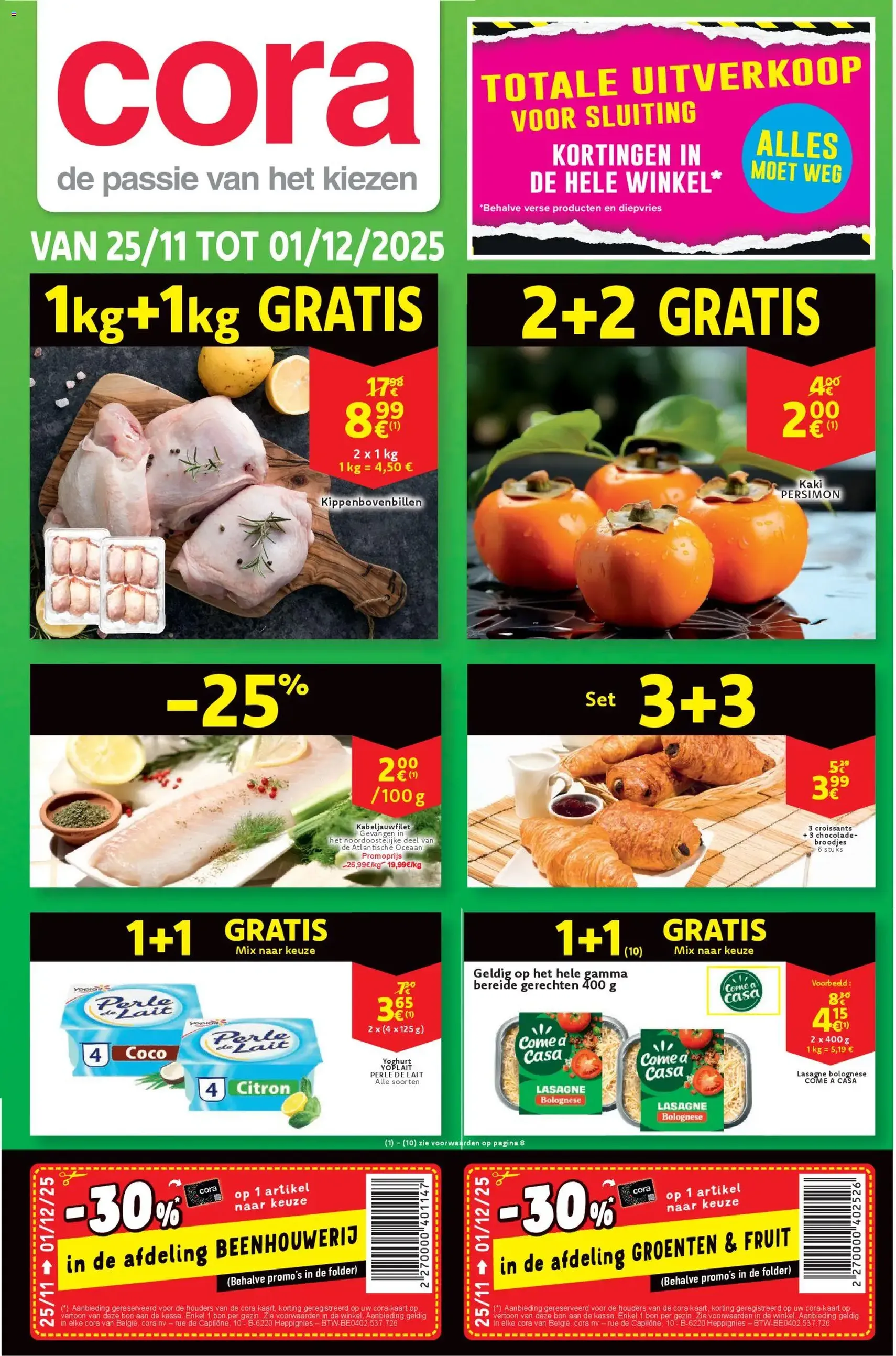 Cora folder week 48 - geldige folder vanaf 25/11/2025 pagina 1 van 8