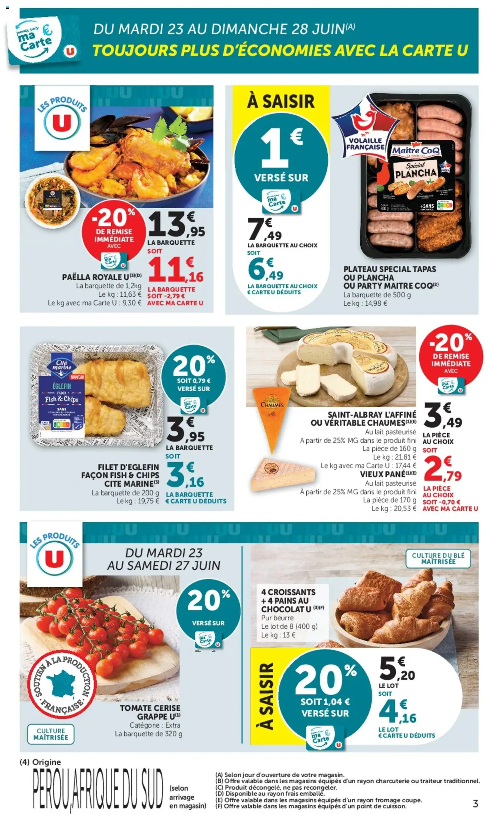 U Express catalogue - brochure valable à partir du 23/06/2026, page 3 sur 18