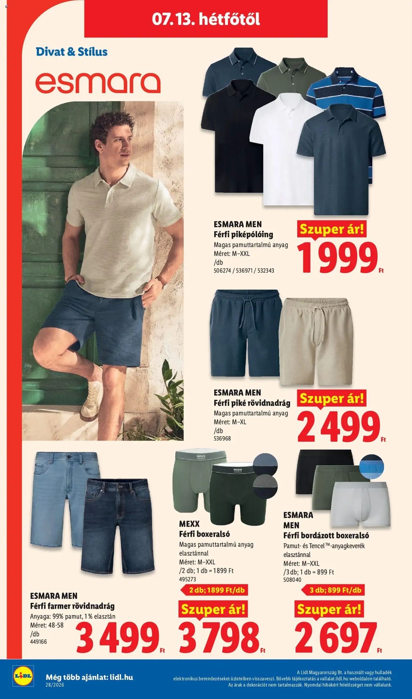 Lidl akciós újság - 2026.07.09. érvényes szórólap 54 oldal 80 oldalból