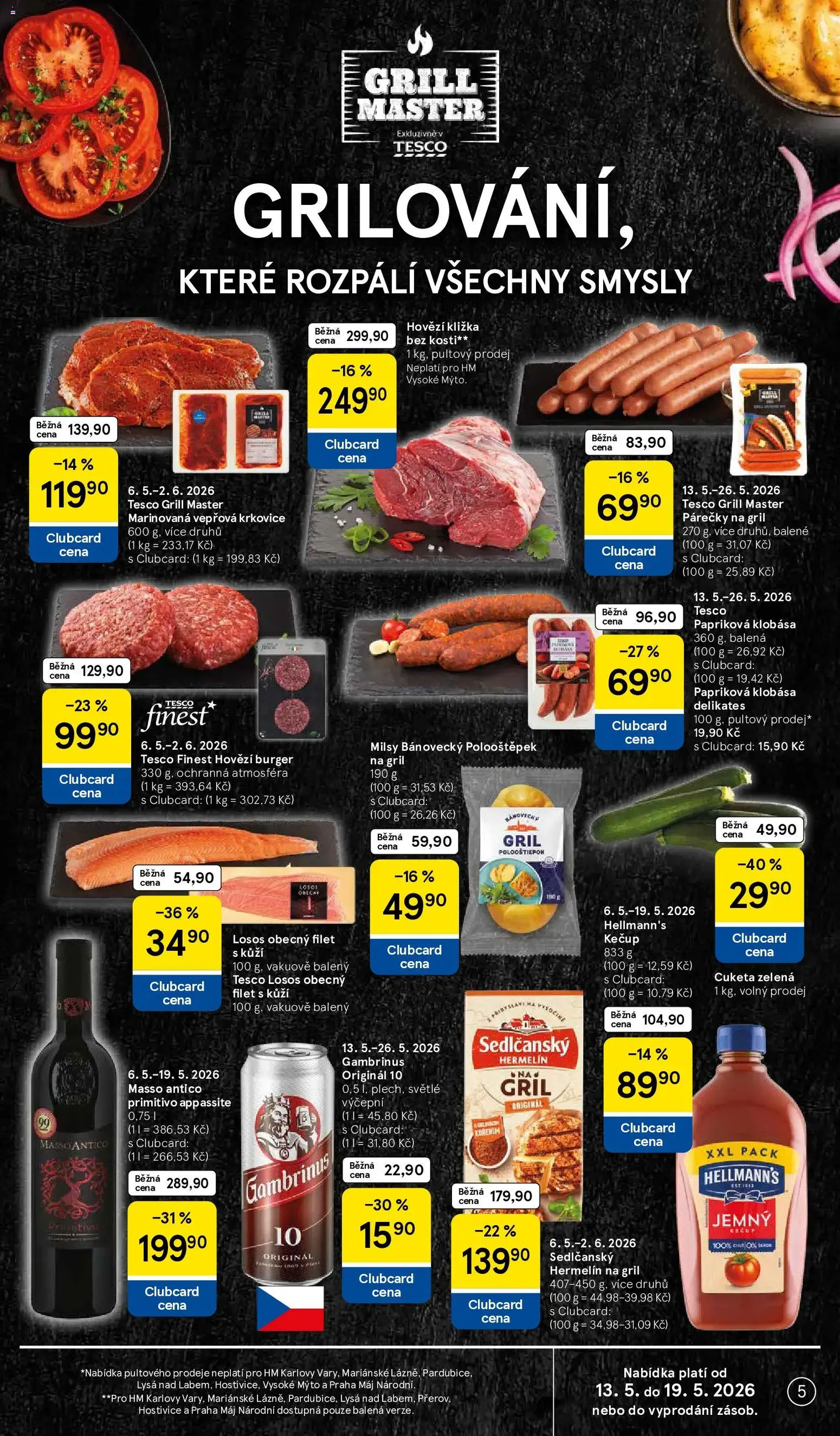 Tesco leták - Hypermarket - platný leták od 13.05.2026 strana 5 z 34