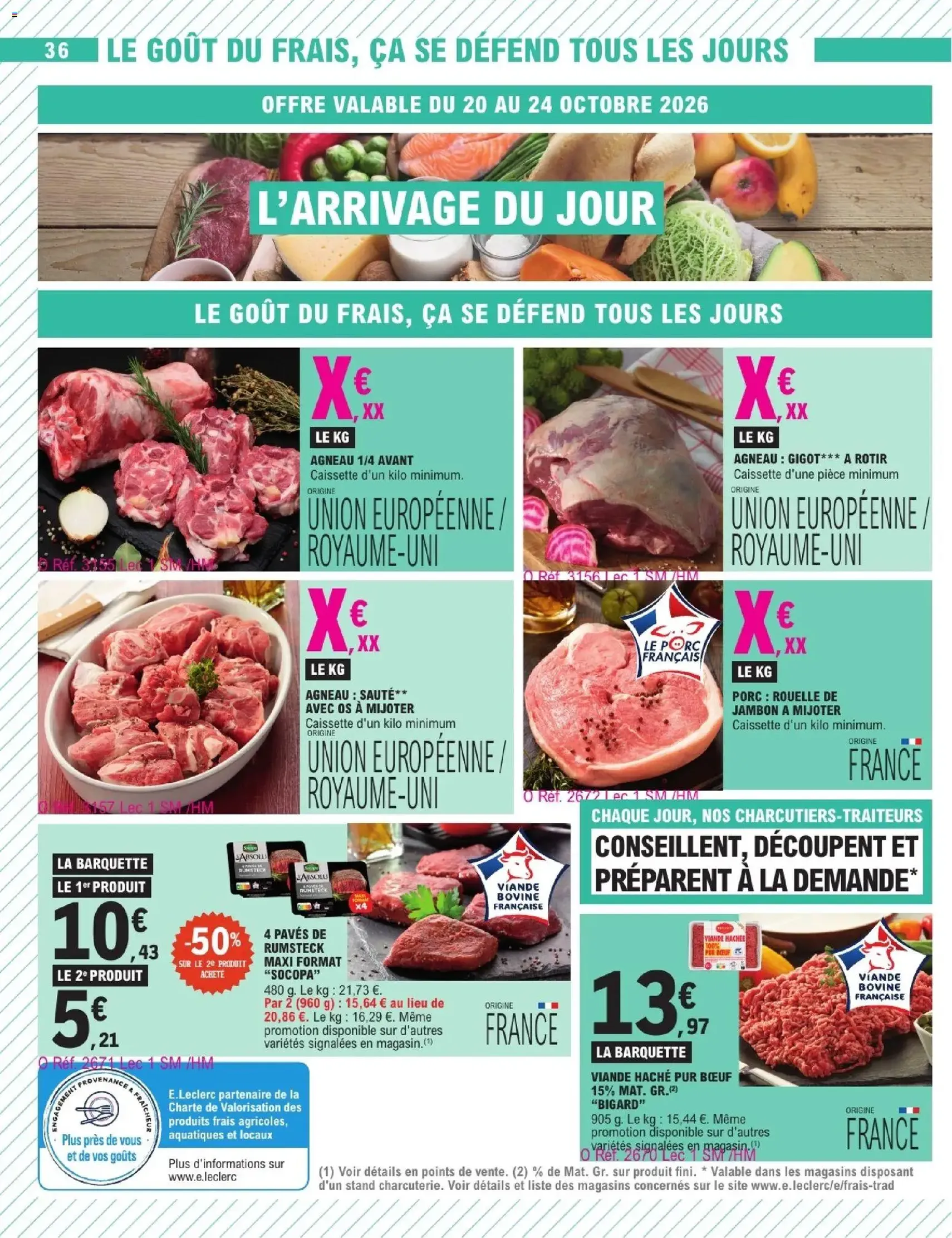 E.Leclerc catalogue - brochure valable à partir du 20/10/2026, page 36 sur 63
