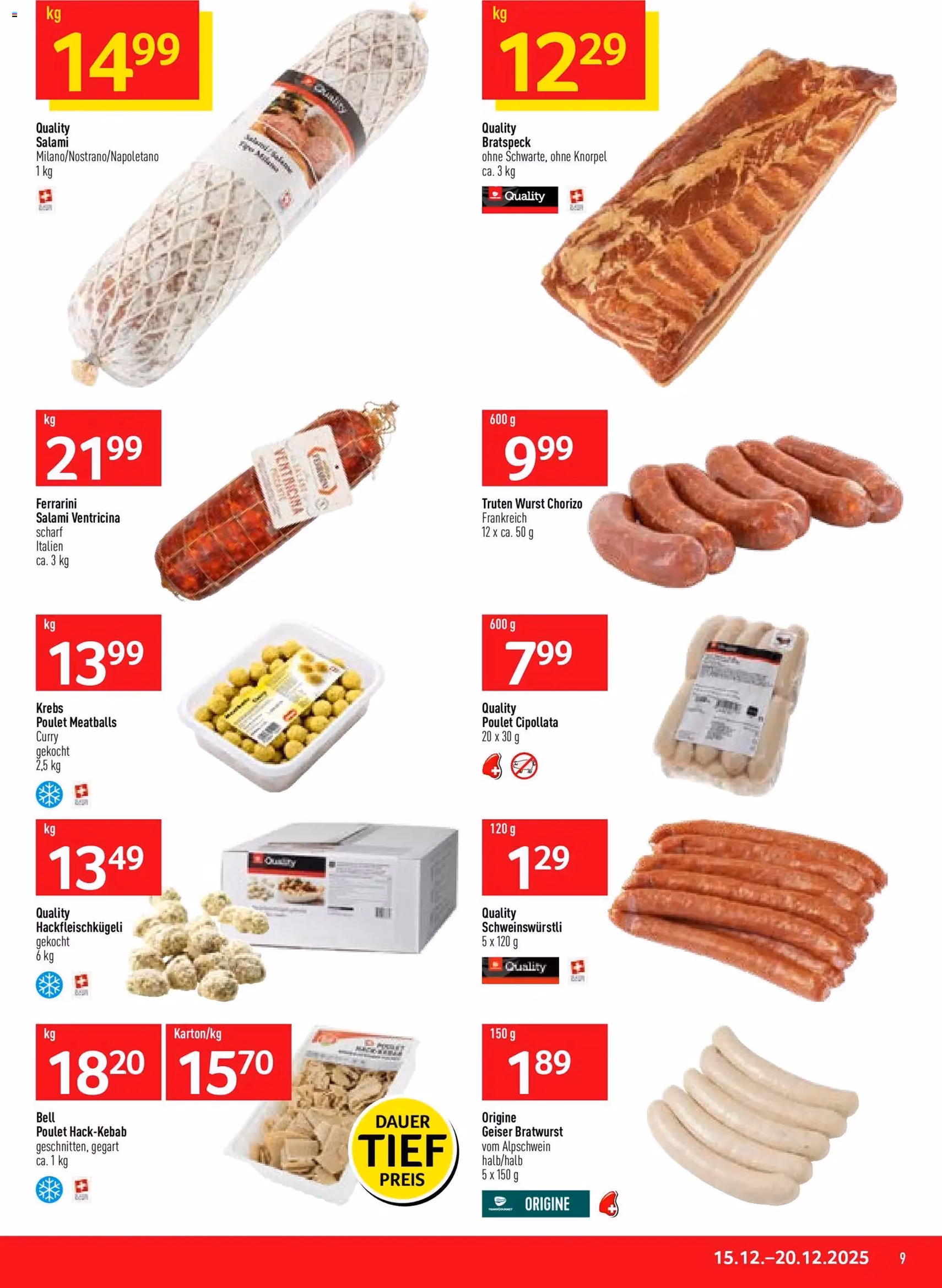 Prodega Aktionen - Gültiger Prospekt ab 15.12.2025, Seite 9 von insgesamt 40