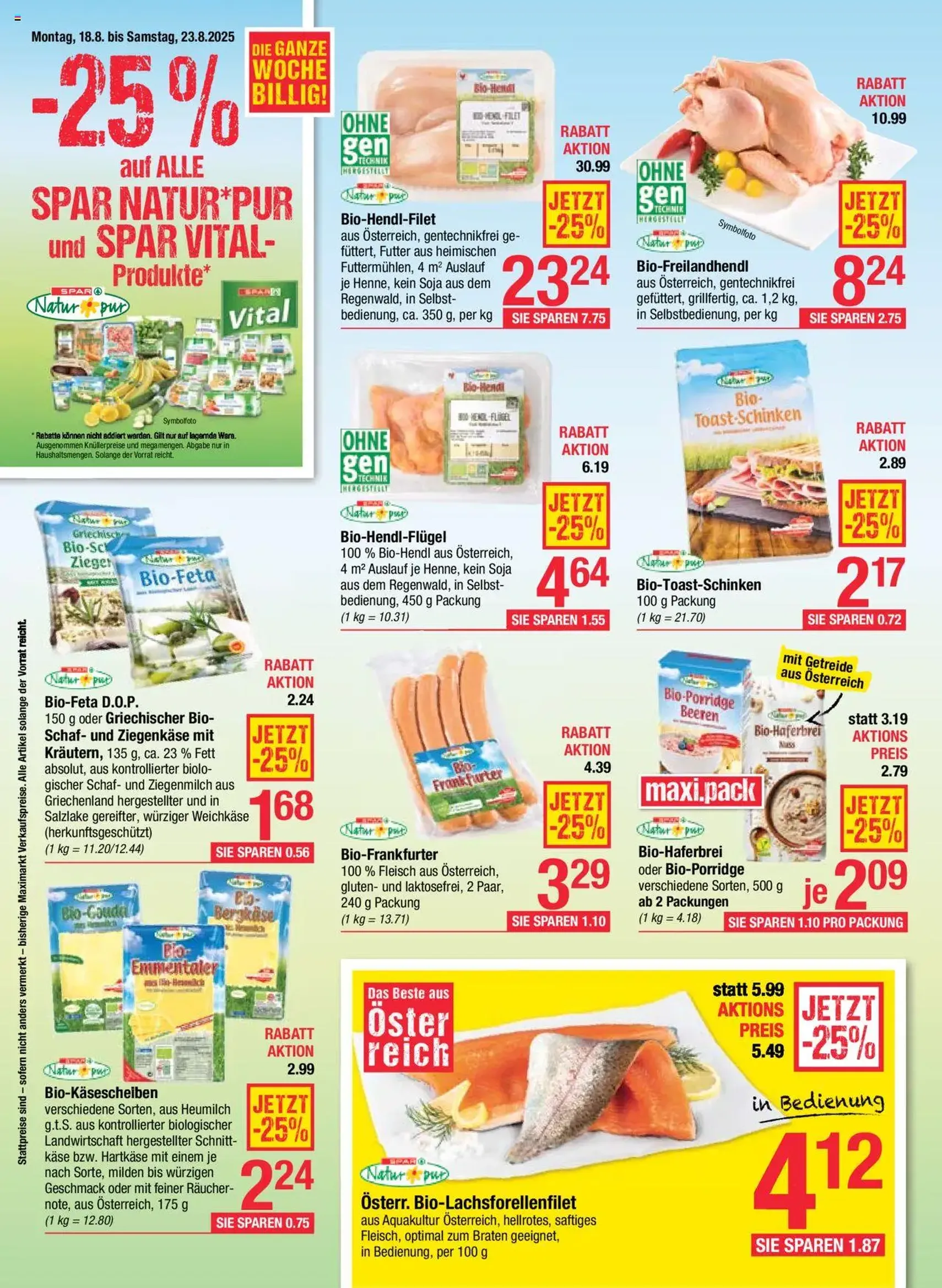 Maximarkt Flugblatt - Gültiger Prospekt ab 18.08.2025, Seite 4 von insgesamt 20 Maximarkt Flugblatt - Gültiger Prospekt ab 18.08.2025, Seite 4 von insgesamt 20