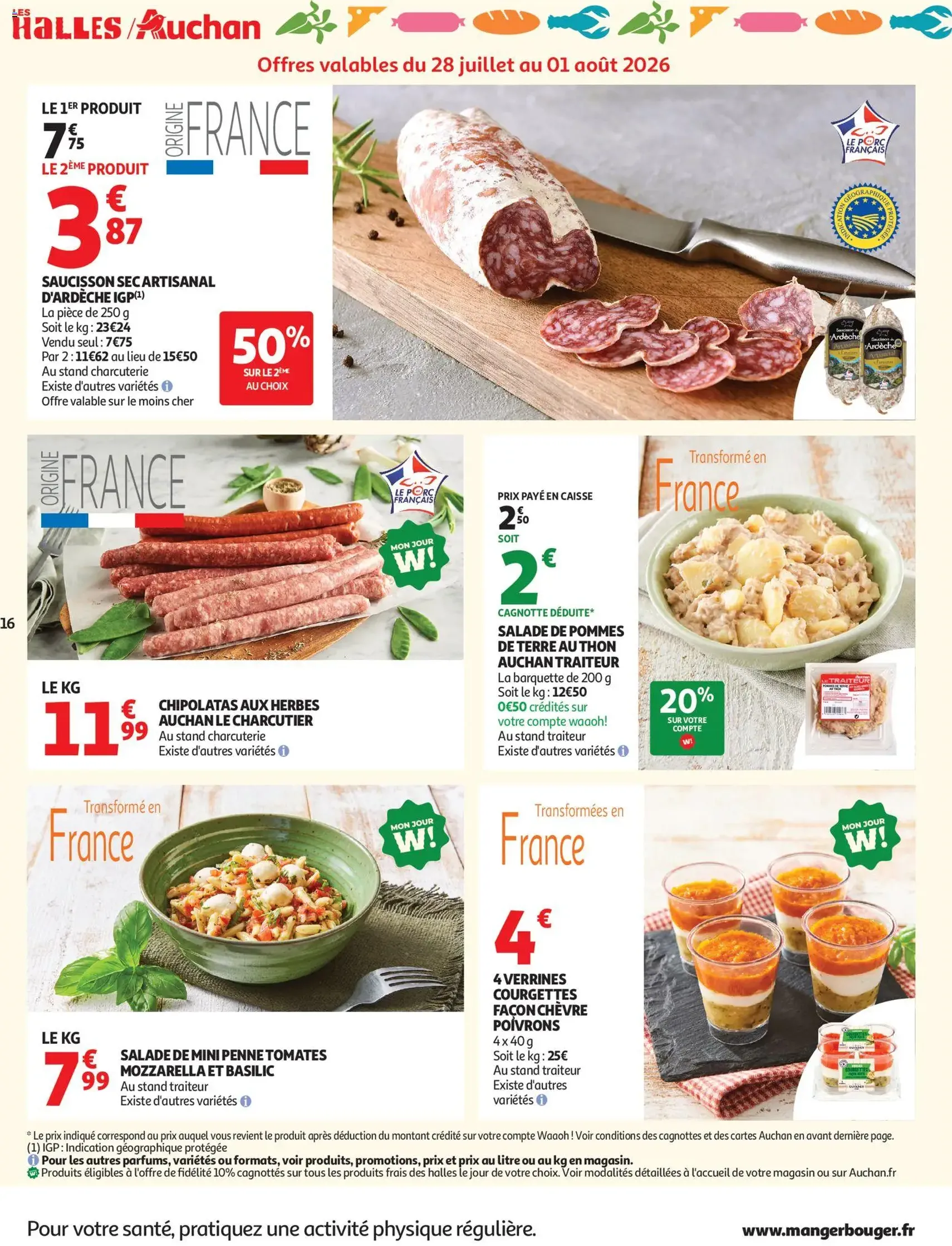 Auchan folder / publicité - geldige folder vanaf 28/07/2026 pagina 16 van 54