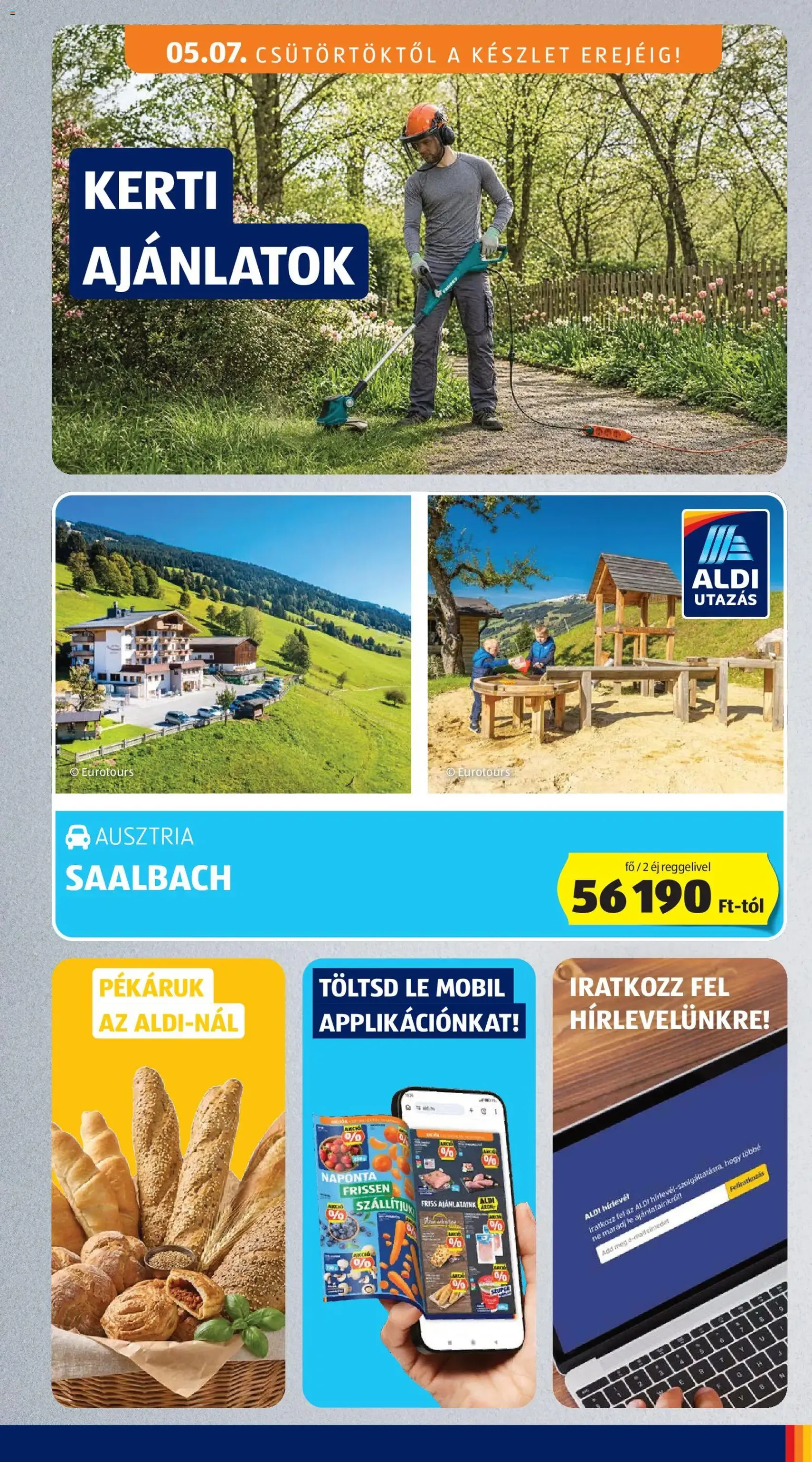 Aldi akciós újság - 2026.05.07. érvényes szórólap 5 oldal 37 oldalból