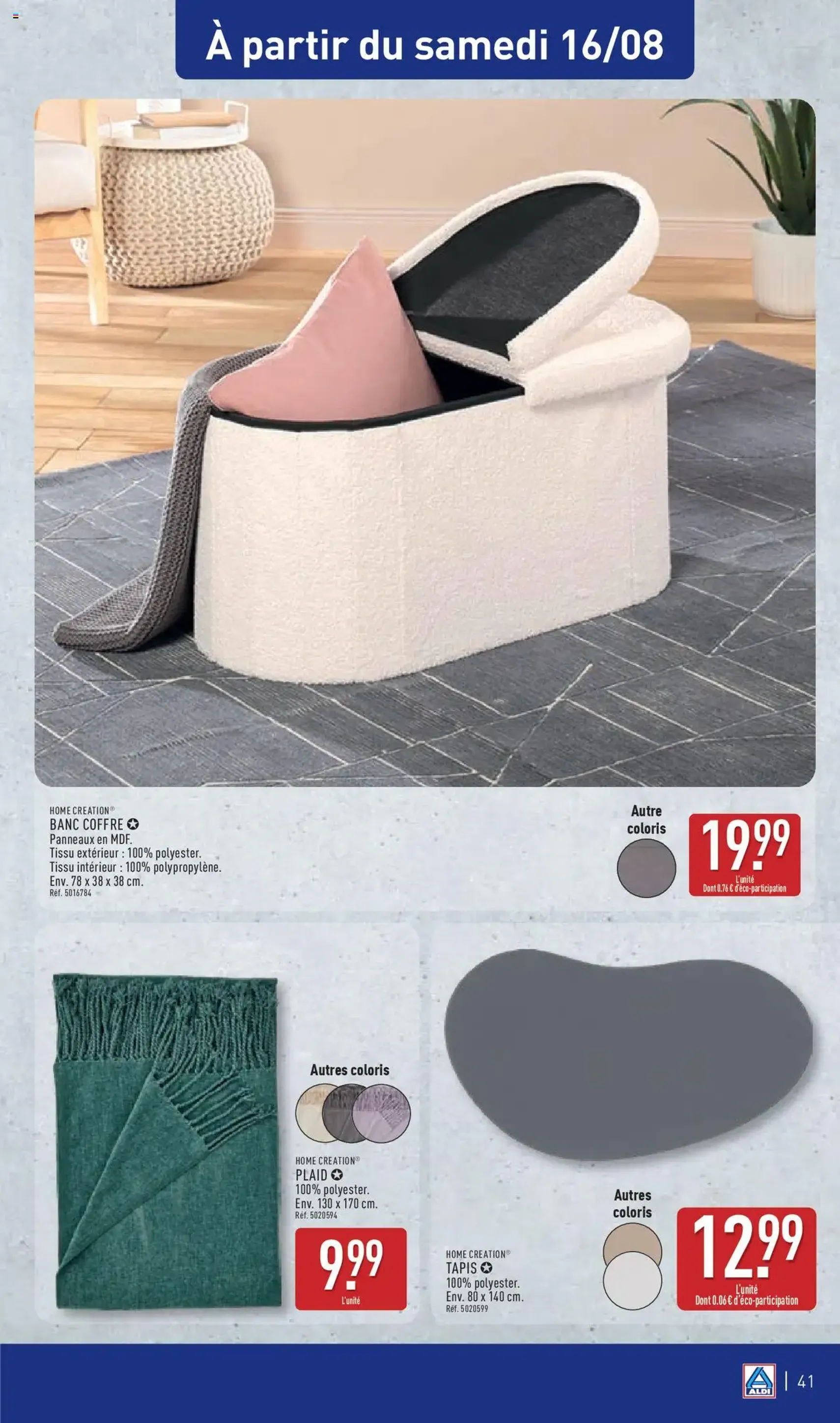 Aldi catalogue semaine 33 - brochure valable à partir du 12/08/2025, page 43 sur 51 Aldi catalogue semaine 33 - brochure valable à partir du 12/08/2025, page 43 sur 51