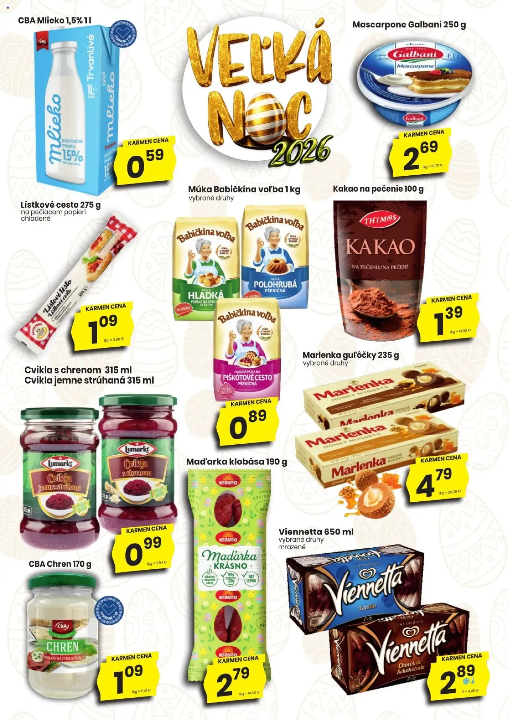 KARMEN CBA leták - platný leták od 19.03.2026 strana 3 z 16