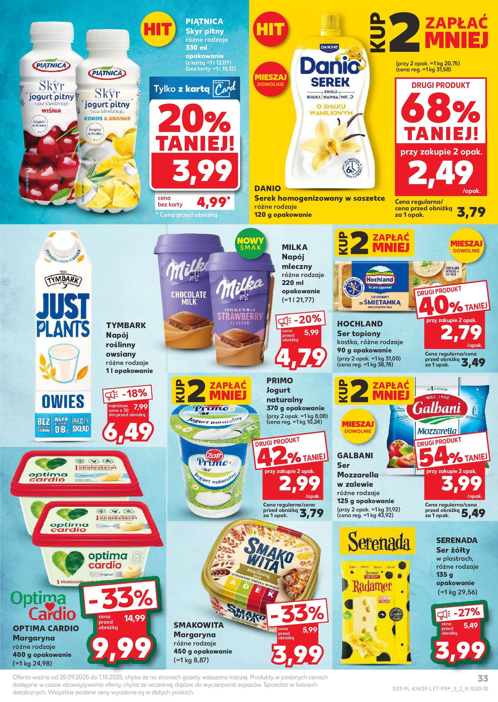 Kaufland gazetka - ważny gazetka od 25.09.2025 strona 33 z 55 Kaufland gazetka - ważny gazetka od 25.09.2025 strona 33 z 55