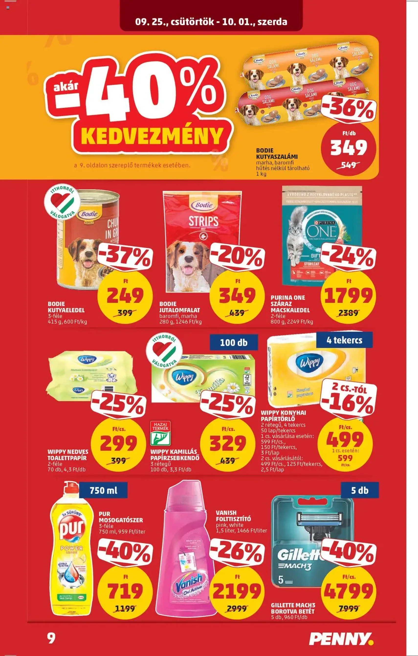 PENNY Akciós újság - 2025.09.25. érvényes szórólap 11 oldal 37 oldalból