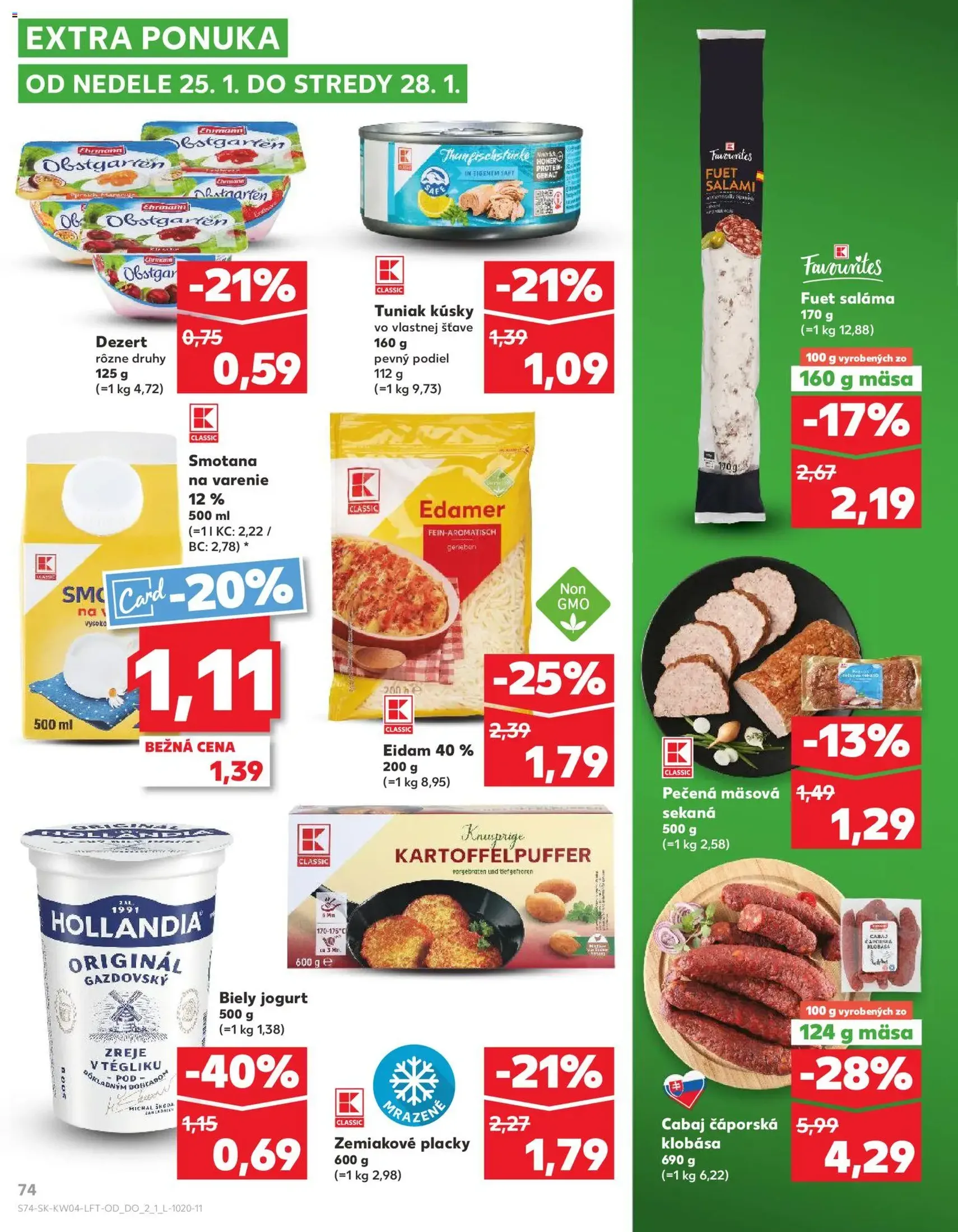 Kaufland leták - platný leták od 22.01.2026 strana 74 z 78