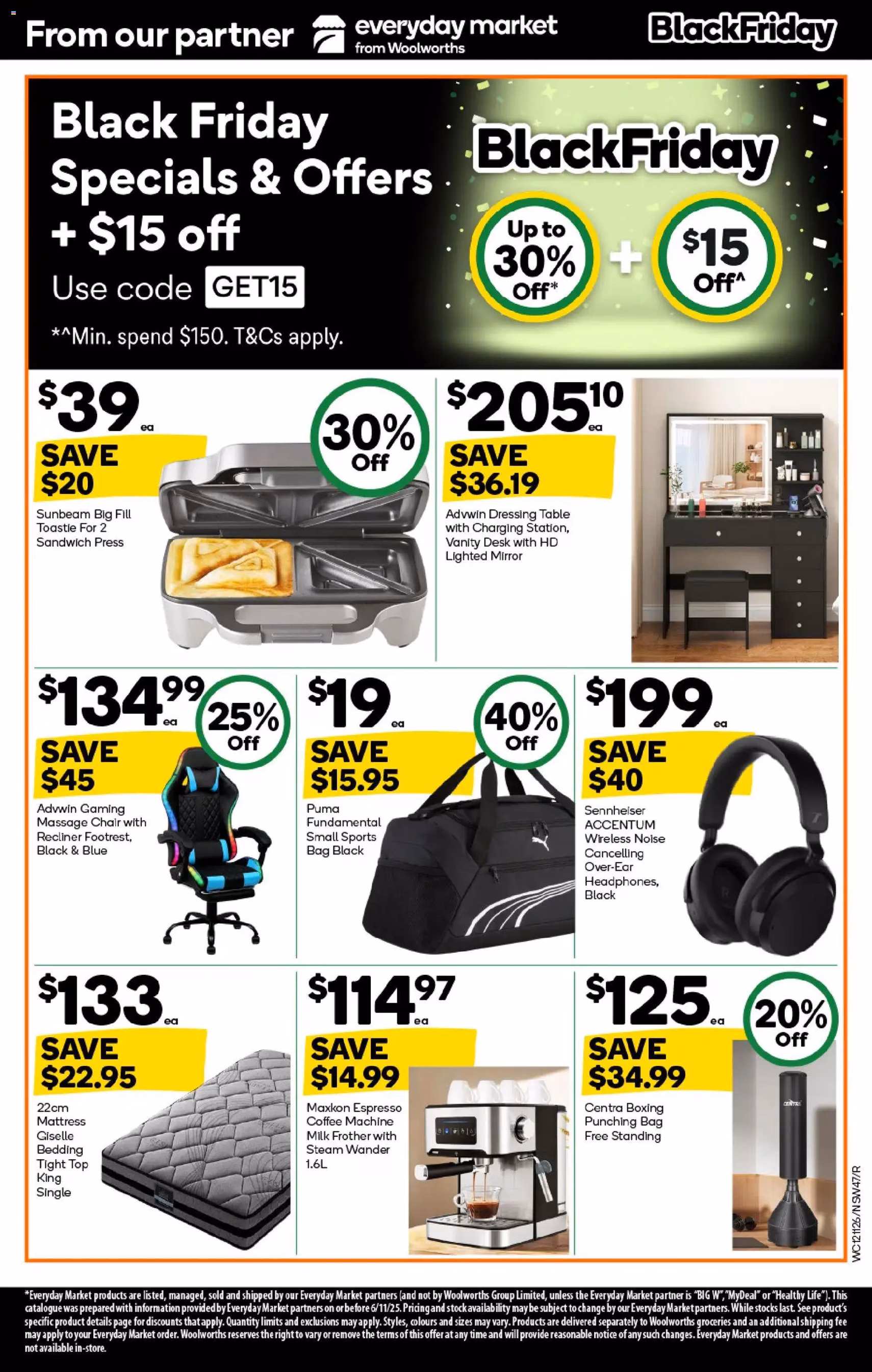 Woolworths Black Friday - valid flyer from 12/11/2025, page 47 of 52