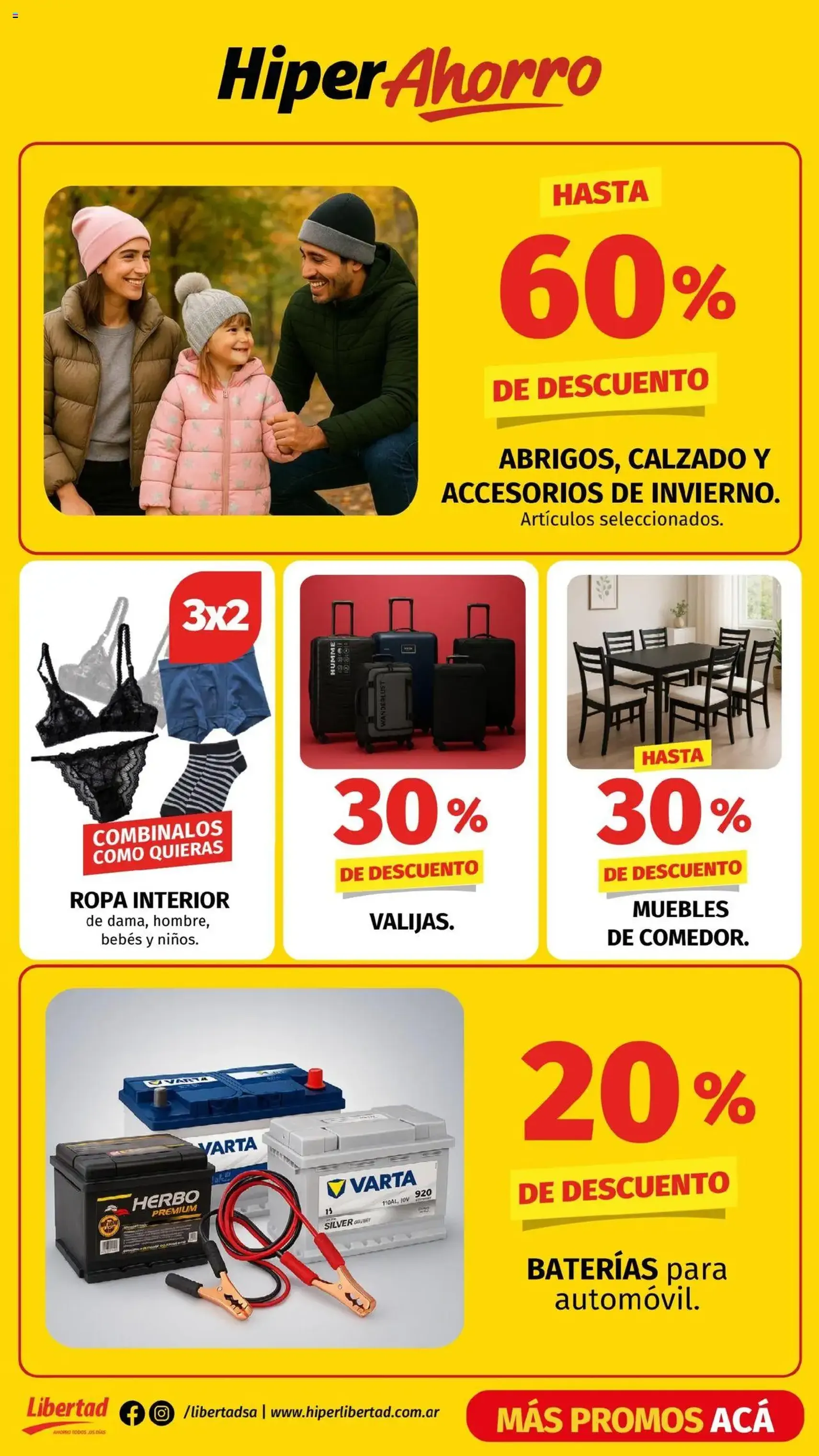 Hipermercado Libertad catálogo - folleto válido desde 23/07/2025 página 11 de 12 Hipermercado Libertad catálogo - folleto válido desde 23/07/2025 página 11 de 12