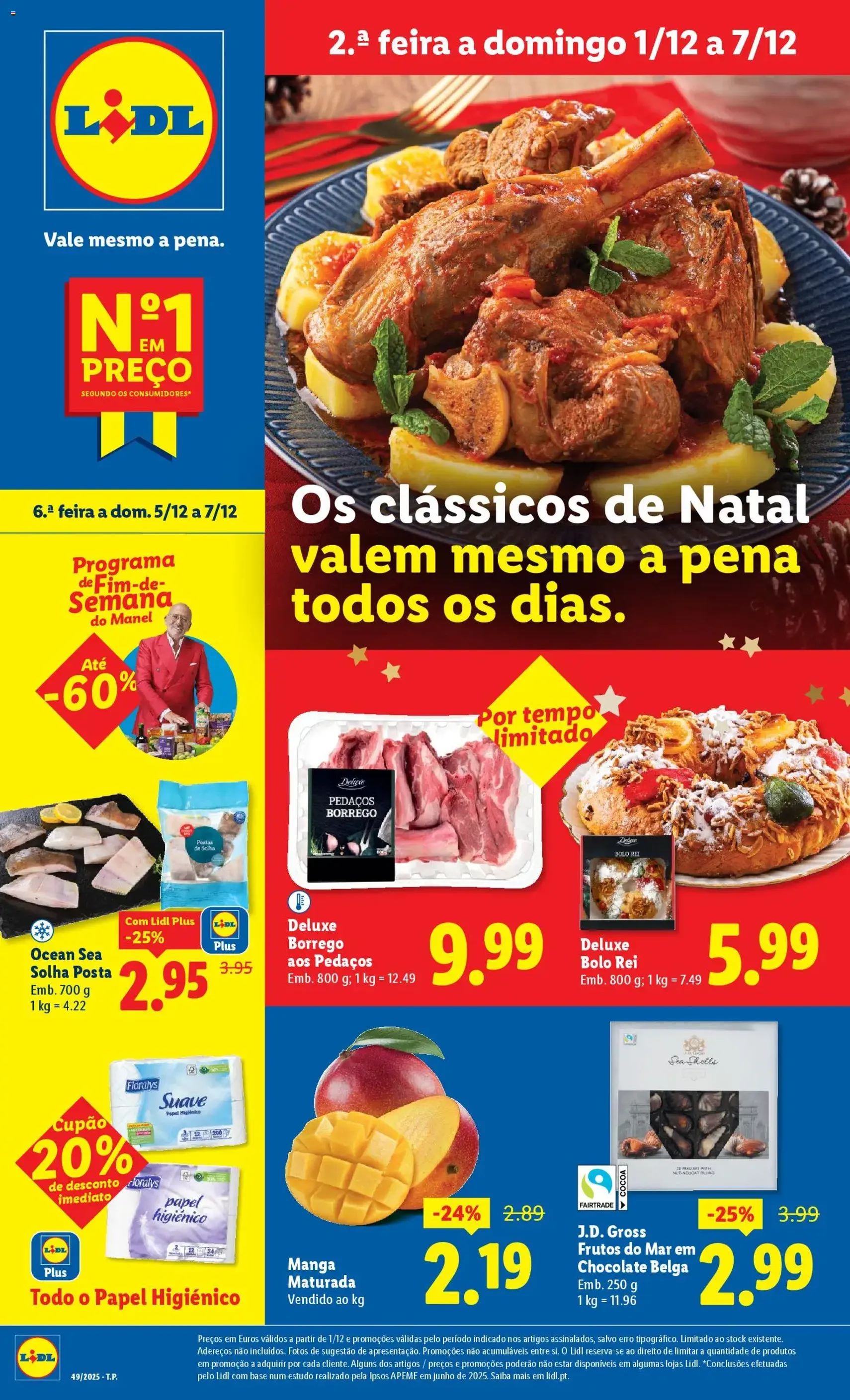 Lidl folheto - folheto válido a partir de 01/12/2025 página 1 de 44