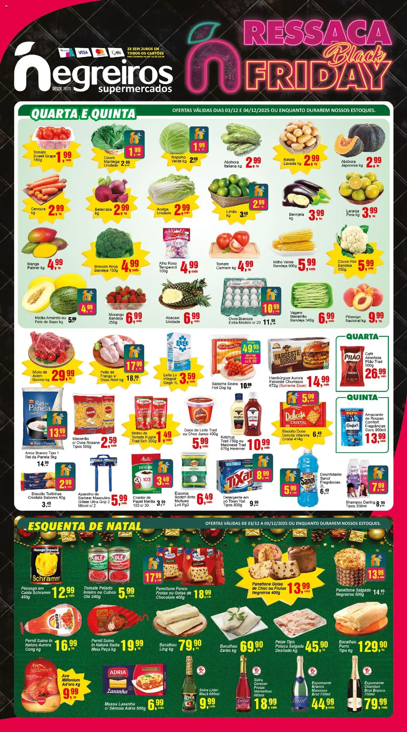 Negreiros Black Friday - folheto válido a partir de 03/12/2025 página 1 de 2