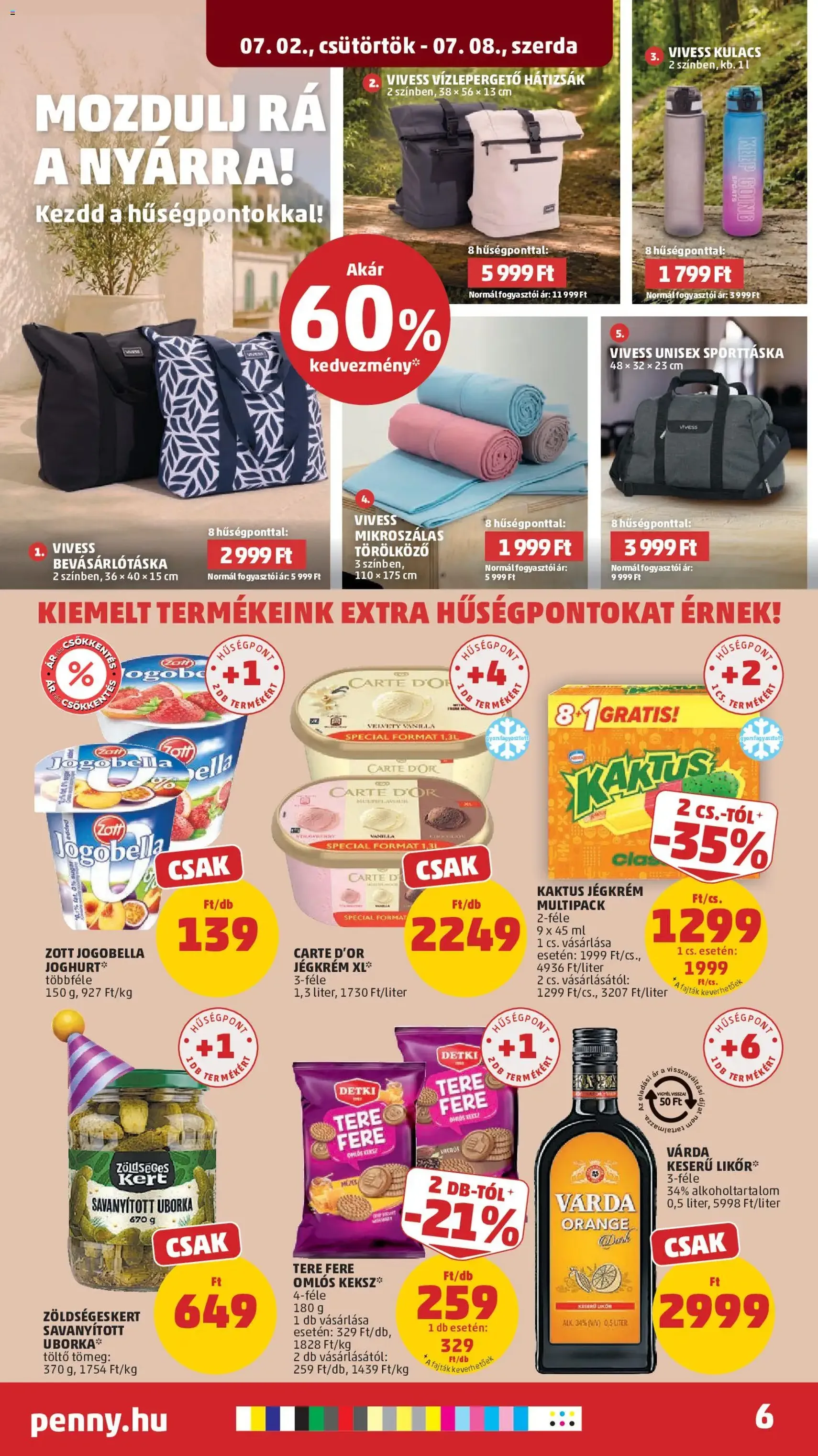 PENNY akciós újság - 2026.07.02. érvényes szórólap 8 oldal 46 oldalból