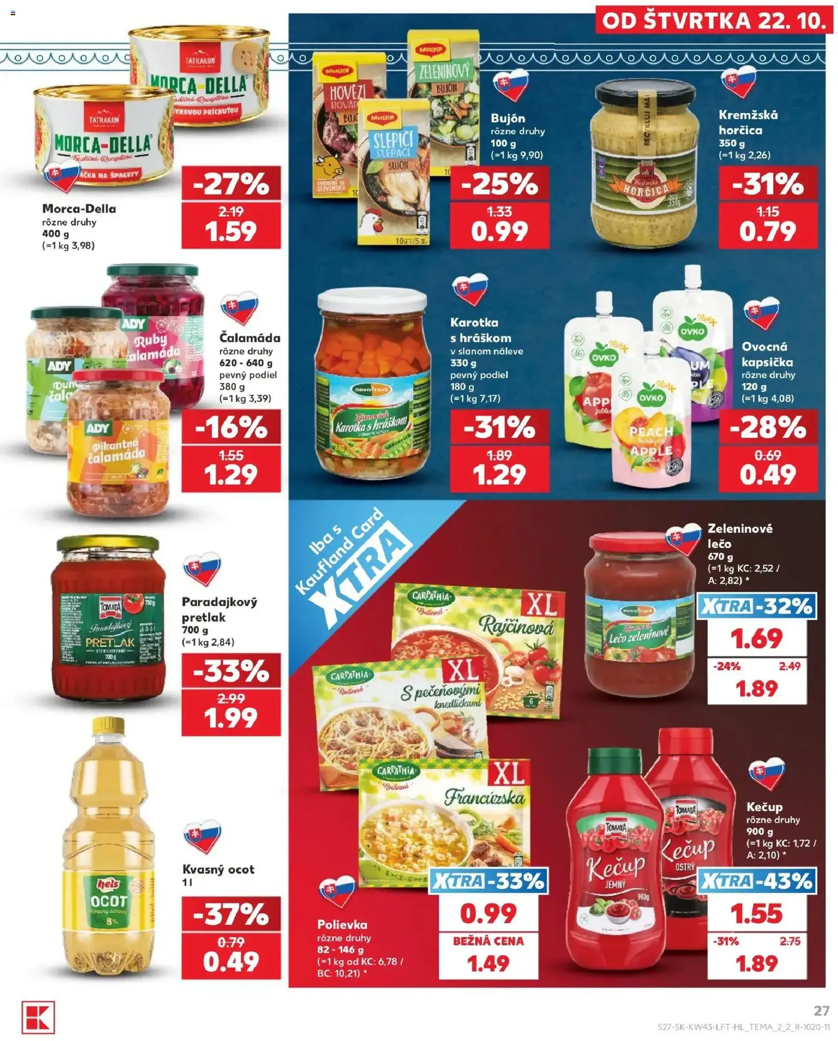 Kaufland leták - platný leták od 22.10.2026 strana 27 z 76
