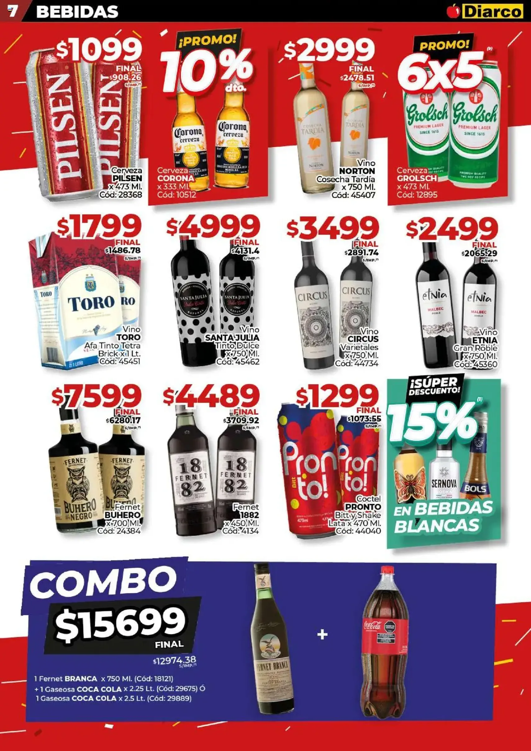 Diarco ofertas - folleto válido desde 15/09/2025 página 7 de 23 Diarco ofertas - folleto válido desde 15/09/2025 página 7 de 23