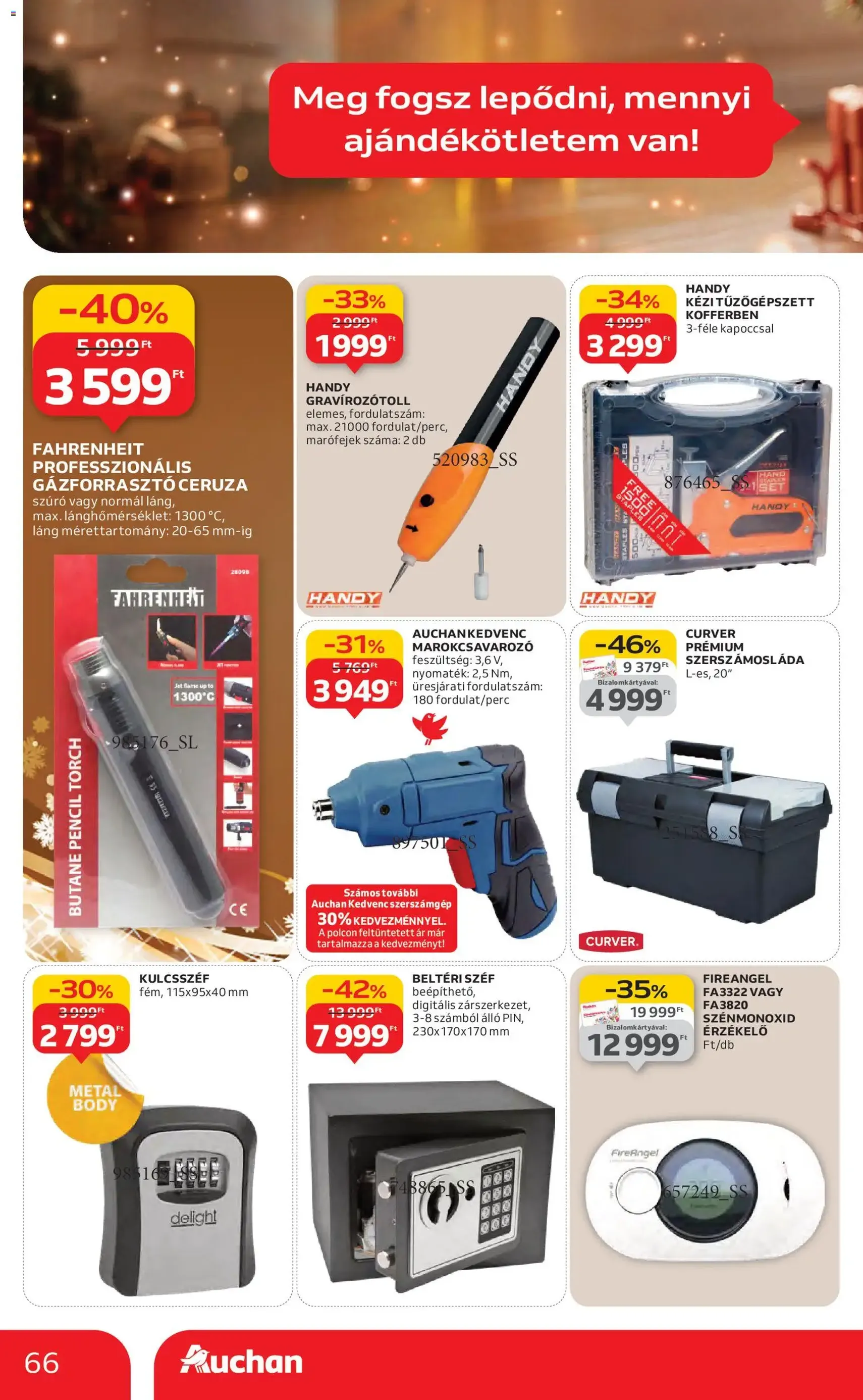 Auchan Akciós újság - 2025.11.27. érvényes szórólap 66 oldal 82 oldalból