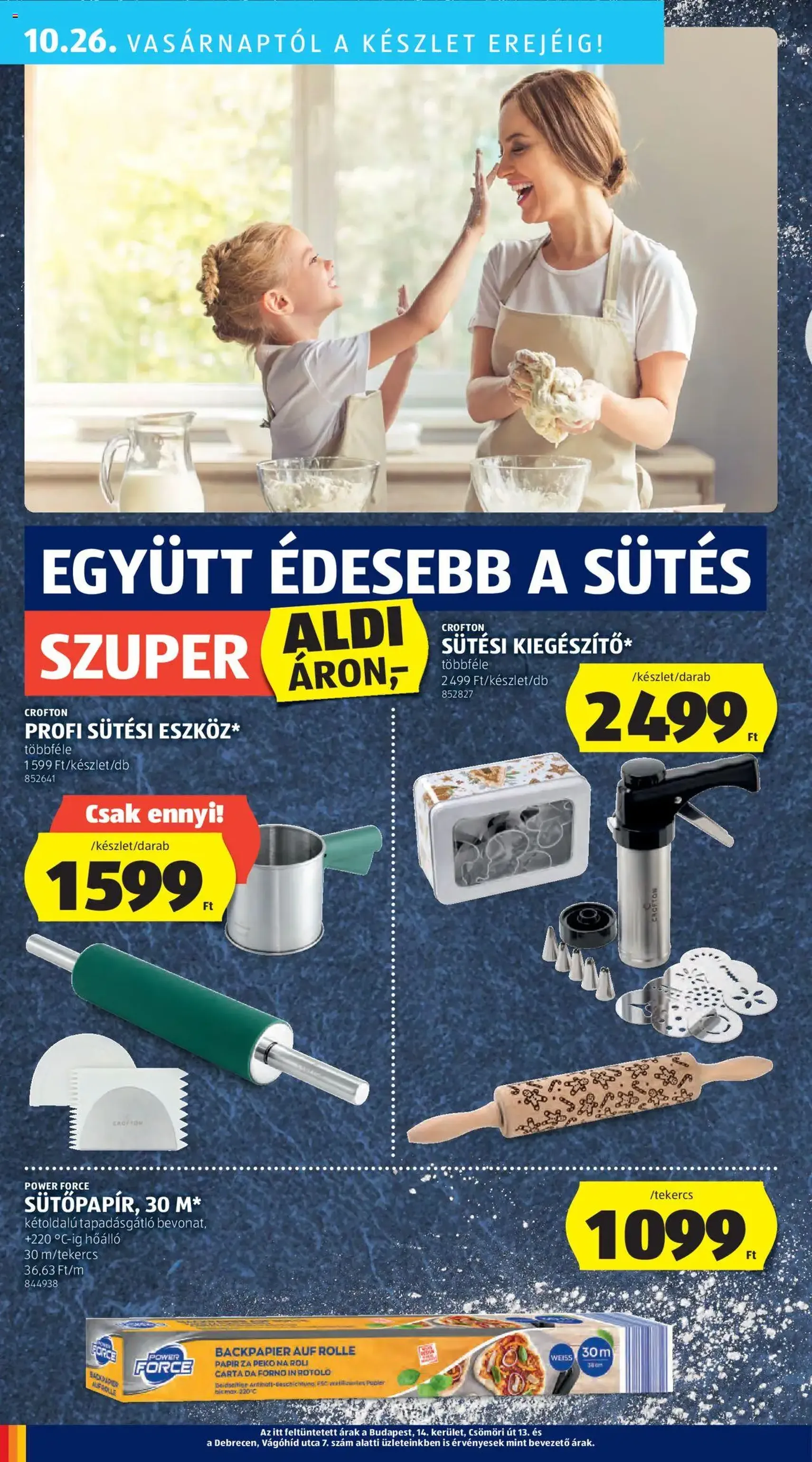 Aldi Akciós újság - 2025.10.24. érvényes szórólap 44 oldal 51 oldalból Aldi Akciós újság - 2025.10.24. érvényes szórólap 44 oldal 51 oldalból