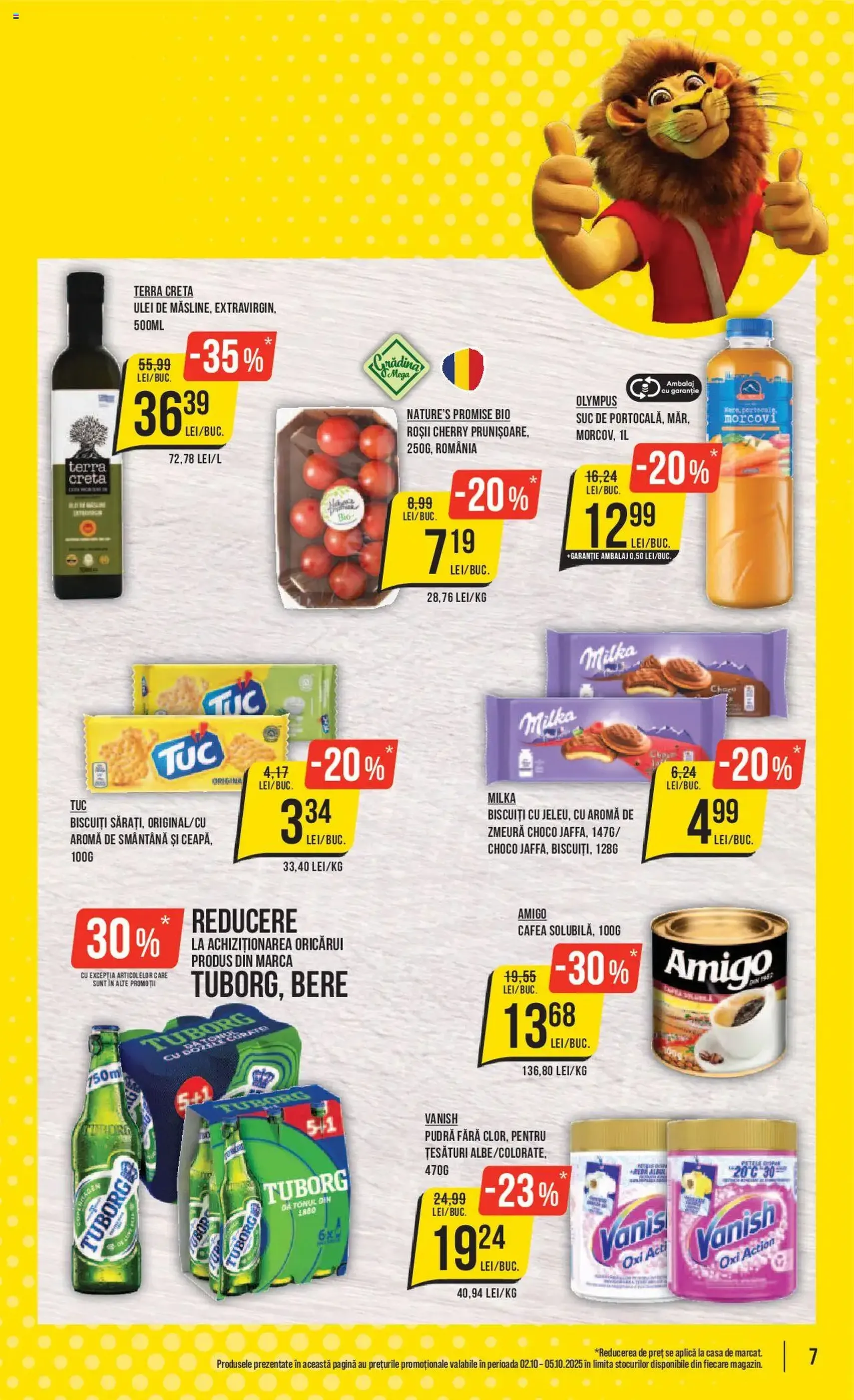 Catalog Mega Image - cataloage valabile începând cu 02.10.2025 pagina 7 din 28 Catalog Mega Image - cataloage valabile începând cu 02.10.2025 pagina 7 din 28