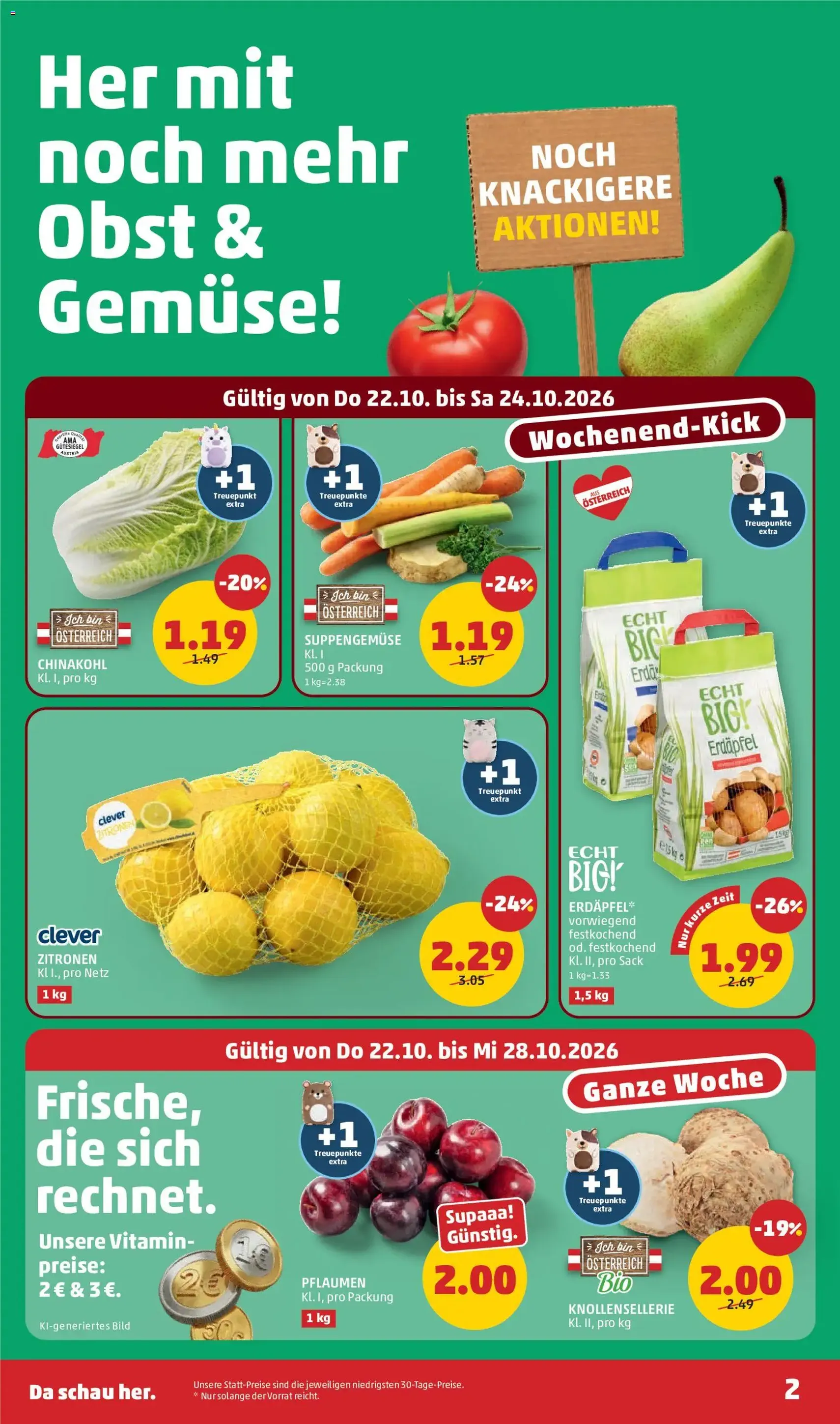 Penny Markt Flugblatt - Gültiger Prospekt ab 22.10.2026, Seite 2 von insgesamt 32