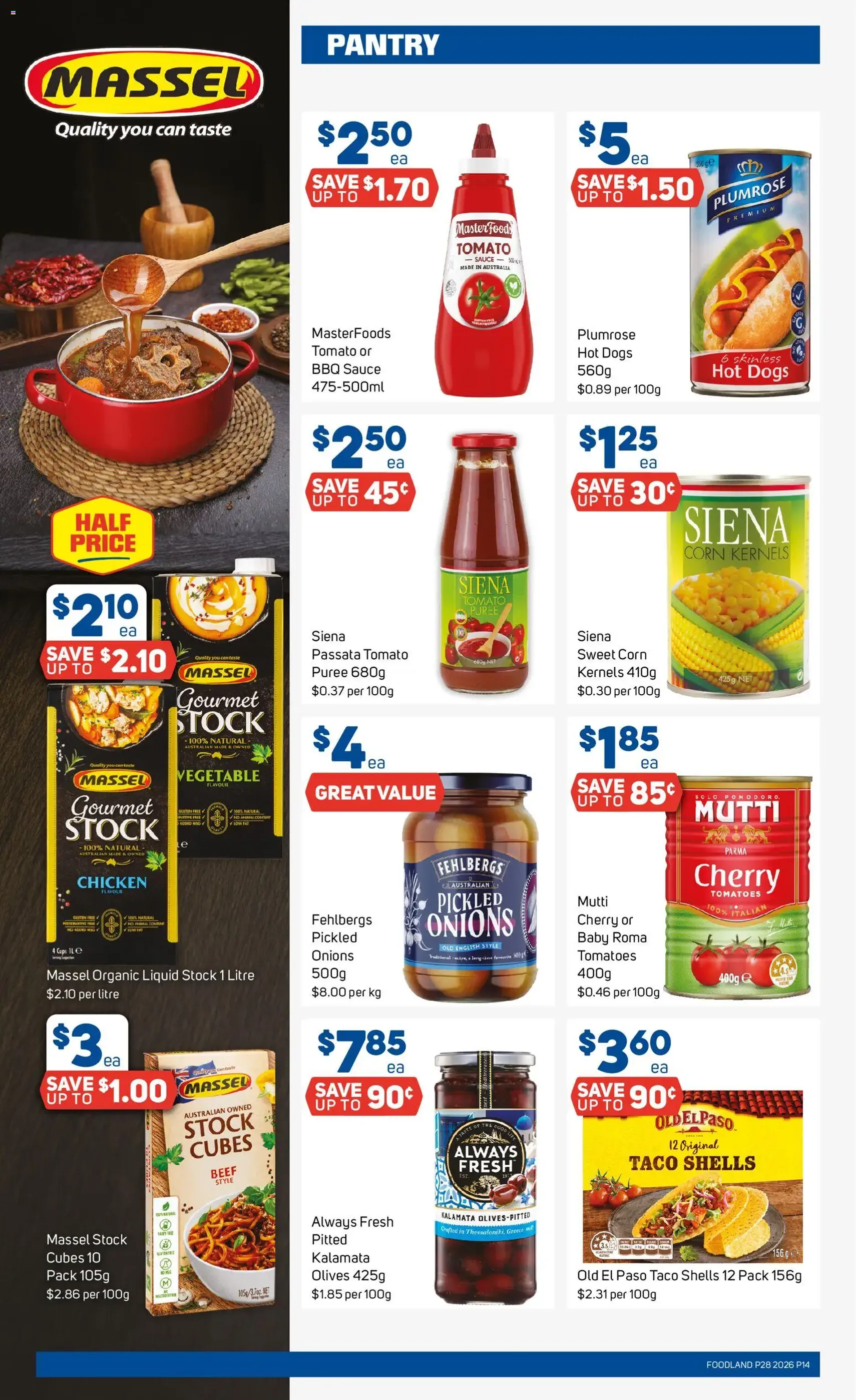 Foodland catalogue - valid flyer from 08/07/2026, page 14 of 35