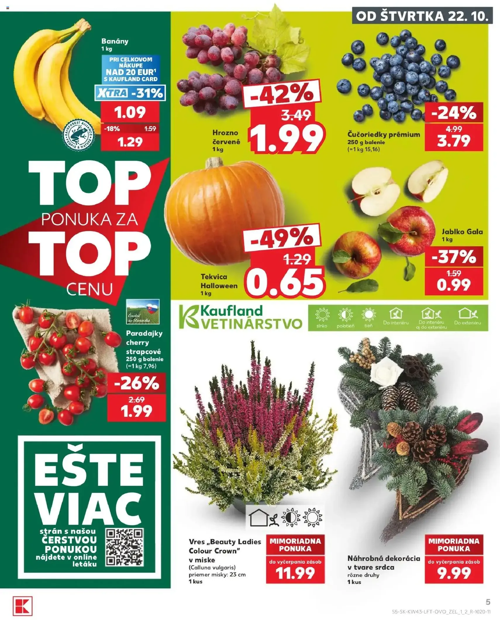 Kaufland leták - platný leták od 22.10.2026 strana 5 z 76
