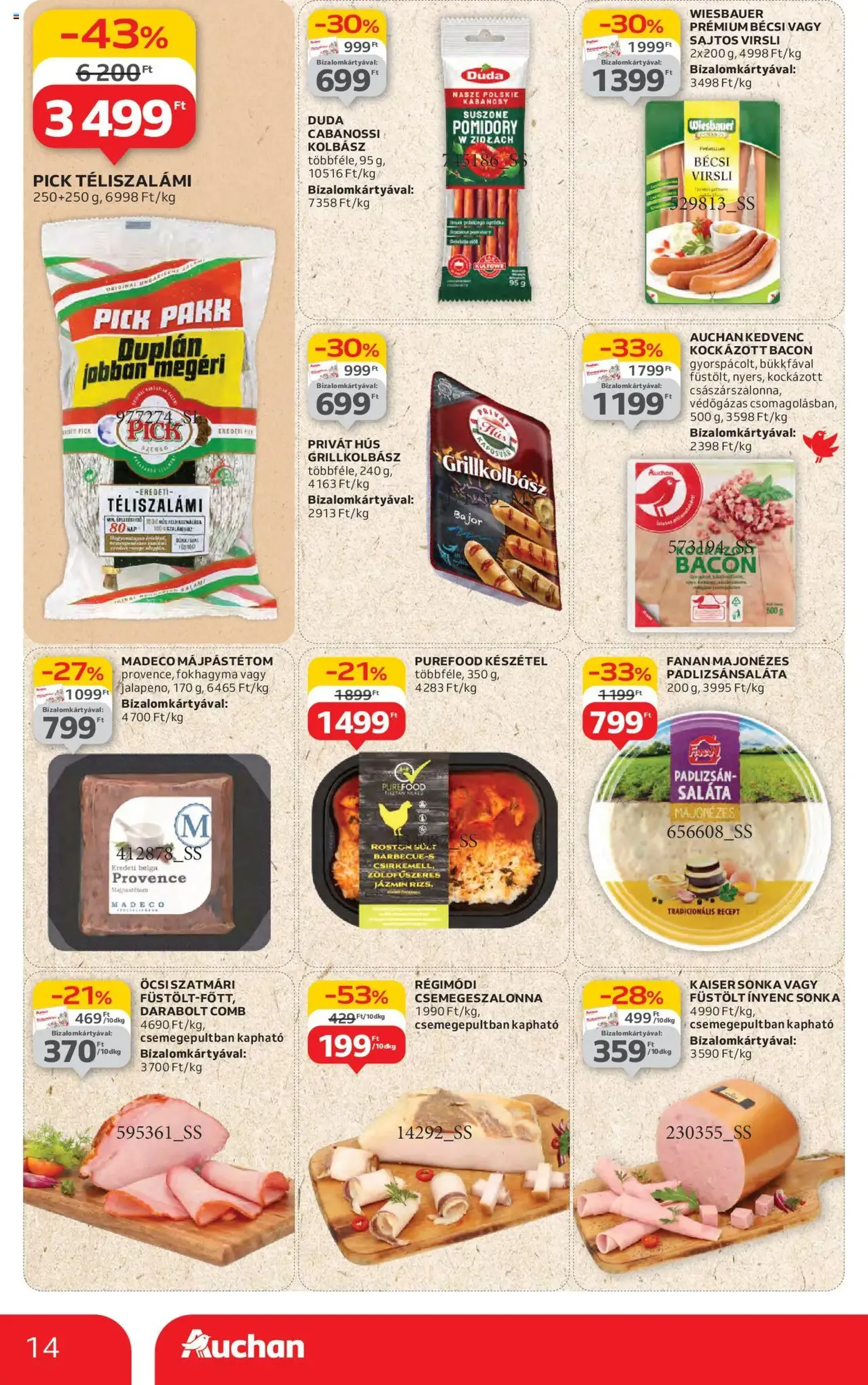 Auchan Akciós újság - 2025.07.24. érvényes szórólap 14 oldal 60 oldalból