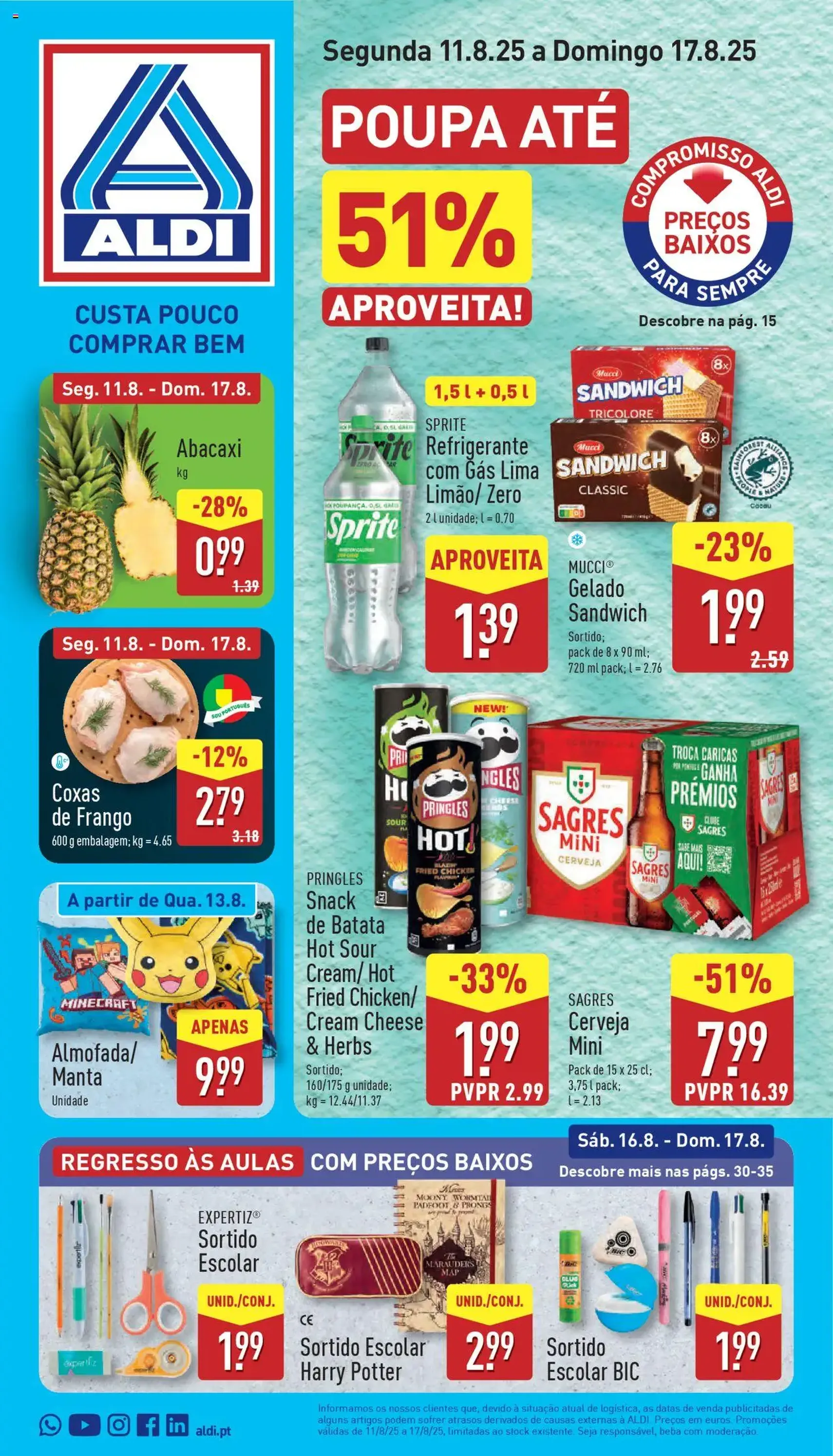 Aldi folheto - folheto válido a partir de 11/08/2025 página 1 de 36