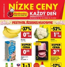 Biedronka leták - náhľad letáku platný od 16.10.2025