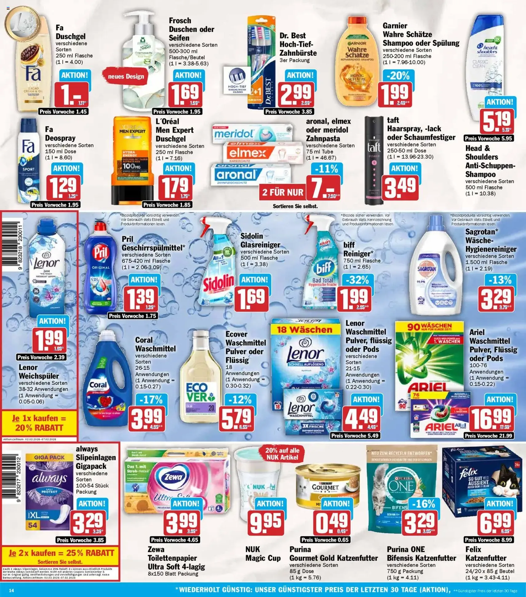 HIT Prospekt - Gültiger Prospekt ab 02.02.2026, Seite 14 von insgesamt 19