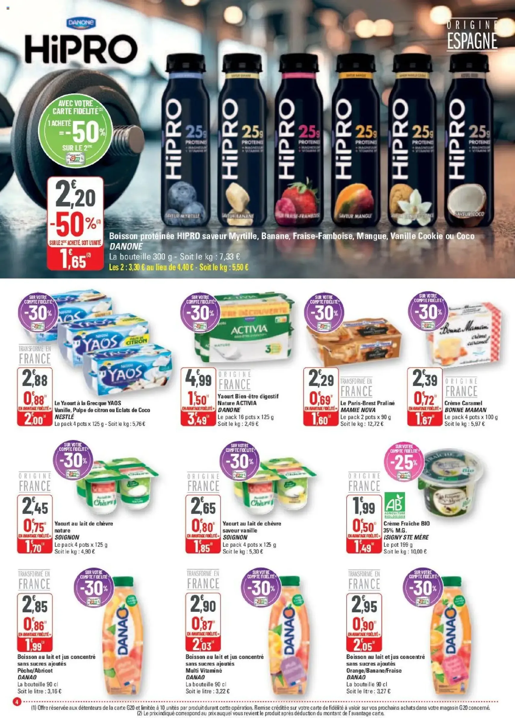 G20 Supermarchés catalogue - brochure valable à partir du 25/02/2026, page 4 sur 20