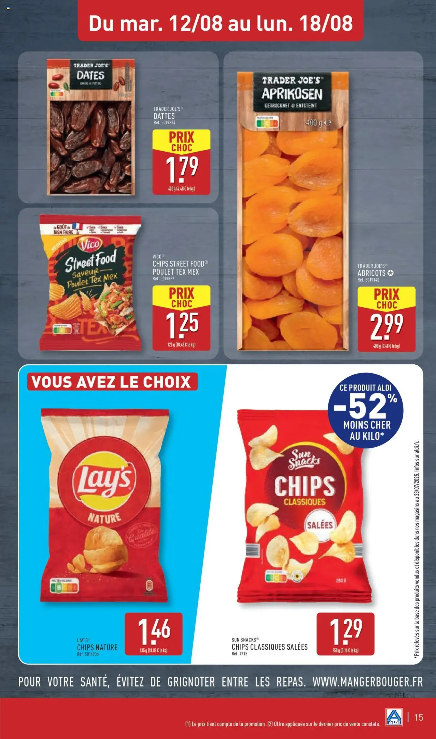 Aldi catalogue semaine 33 - brochure valable à partir du 12/08/2025, page 17 sur 51 Aldi catalogue semaine 33 - brochure valable à partir du 12/08/2025, page 17 sur 51
