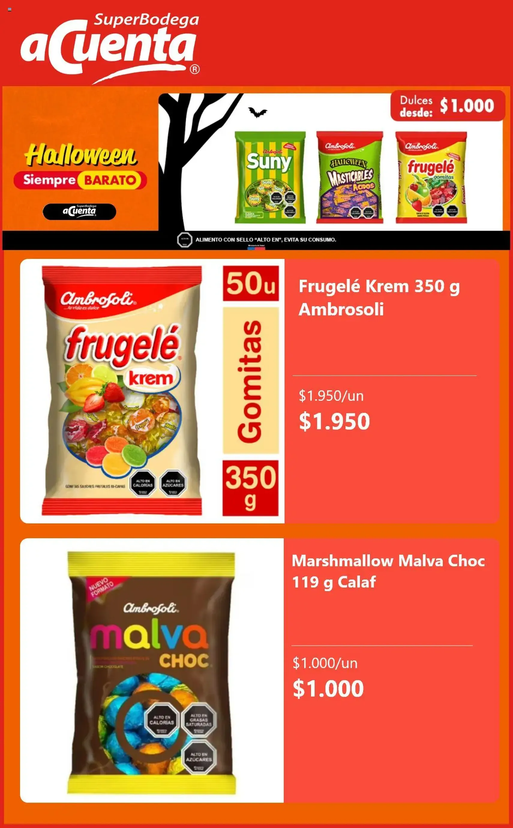 Super Bodega aCuenta ofertas - folleto válido desde 16.10.2025 página 2 de 5