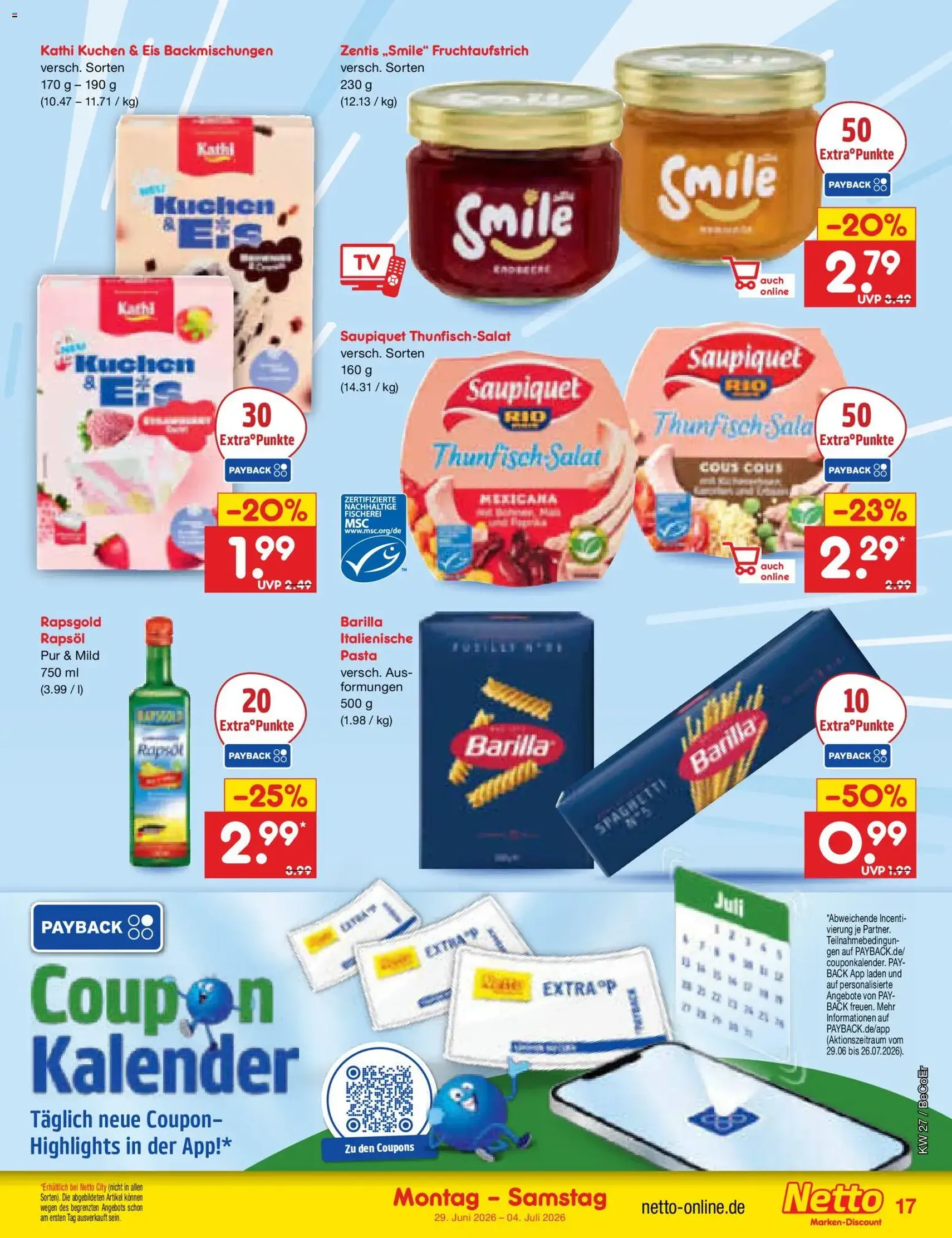Netto Marken-Discount Prospekt - Gültiger Prospekt ab 29.06.2026, Seite 23 von insgesamt 70