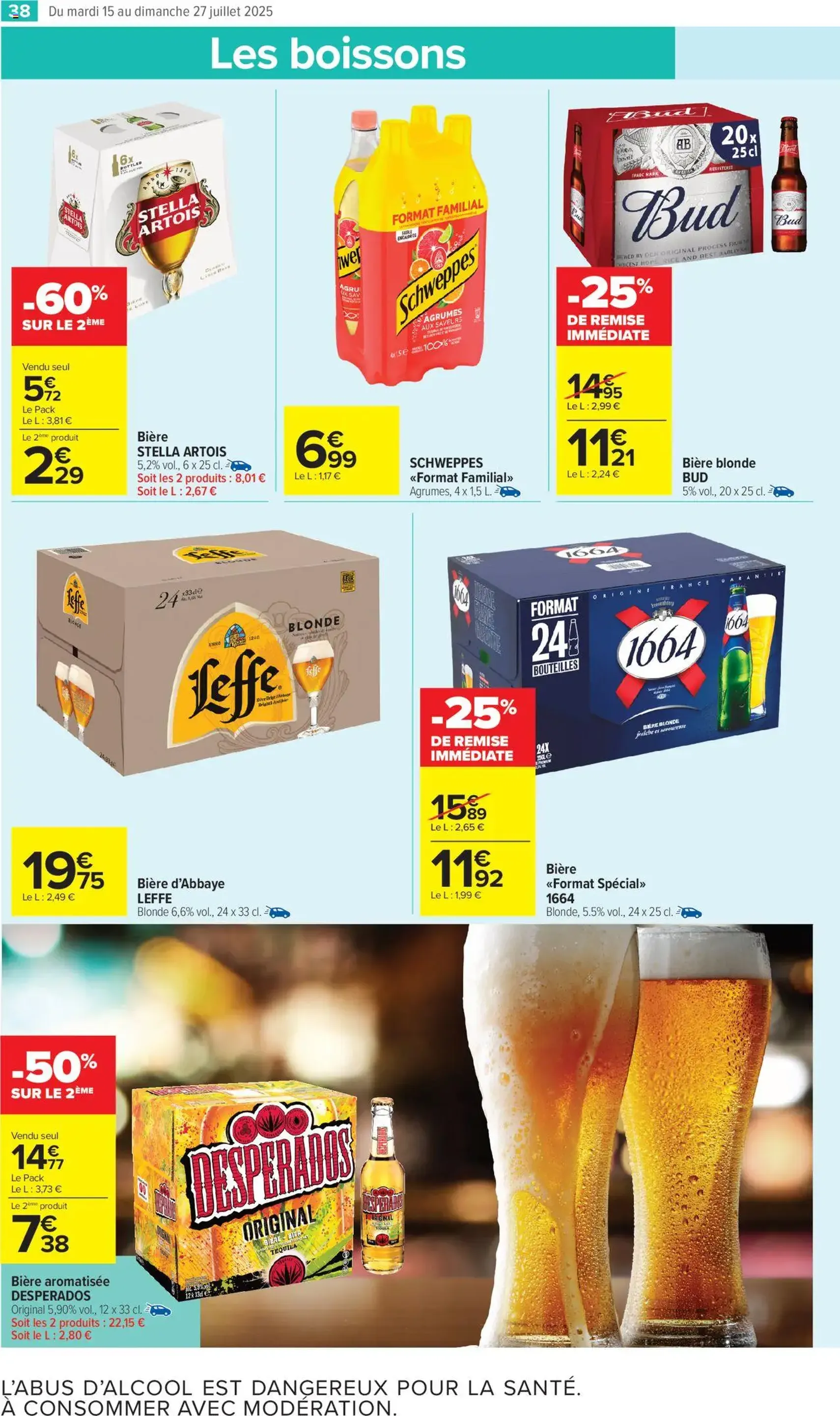 Carrefour Market catalogue semaine 29 - brochure valable à partir du 15/07/2025, page 40 sur 54 Carrefour Market catalogue semaine 29 - brochure valable à partir du 15/07/2025, page 40 sur 54