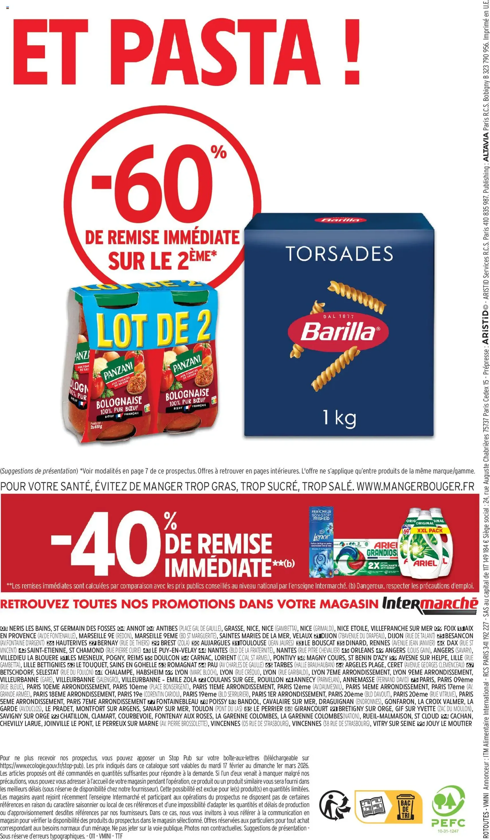 Intermarché catalogue semaine 8 - brochure valable à partir du 17/02/2026, page 12 sur 12