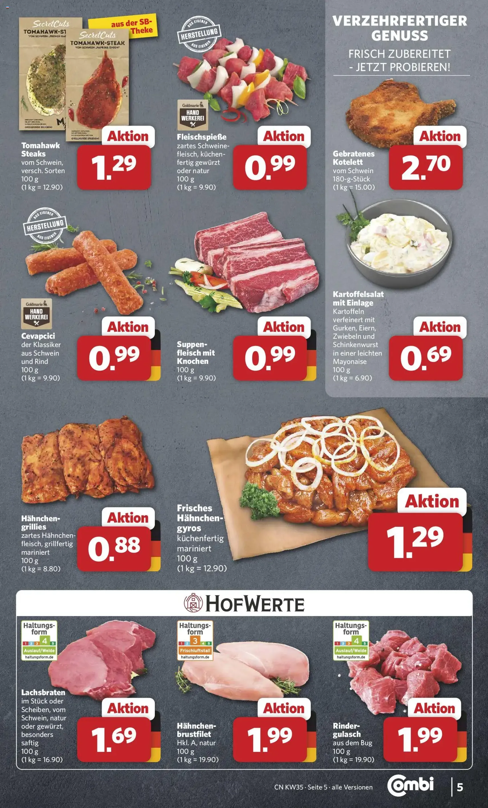 Combi Prospekt - Gültiger Prospekt ab 24.08.2026, Seite 5 von insgesamt 35