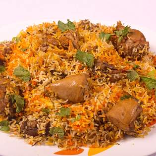 Previsualización de la receta Tradicional Biryani de pollo