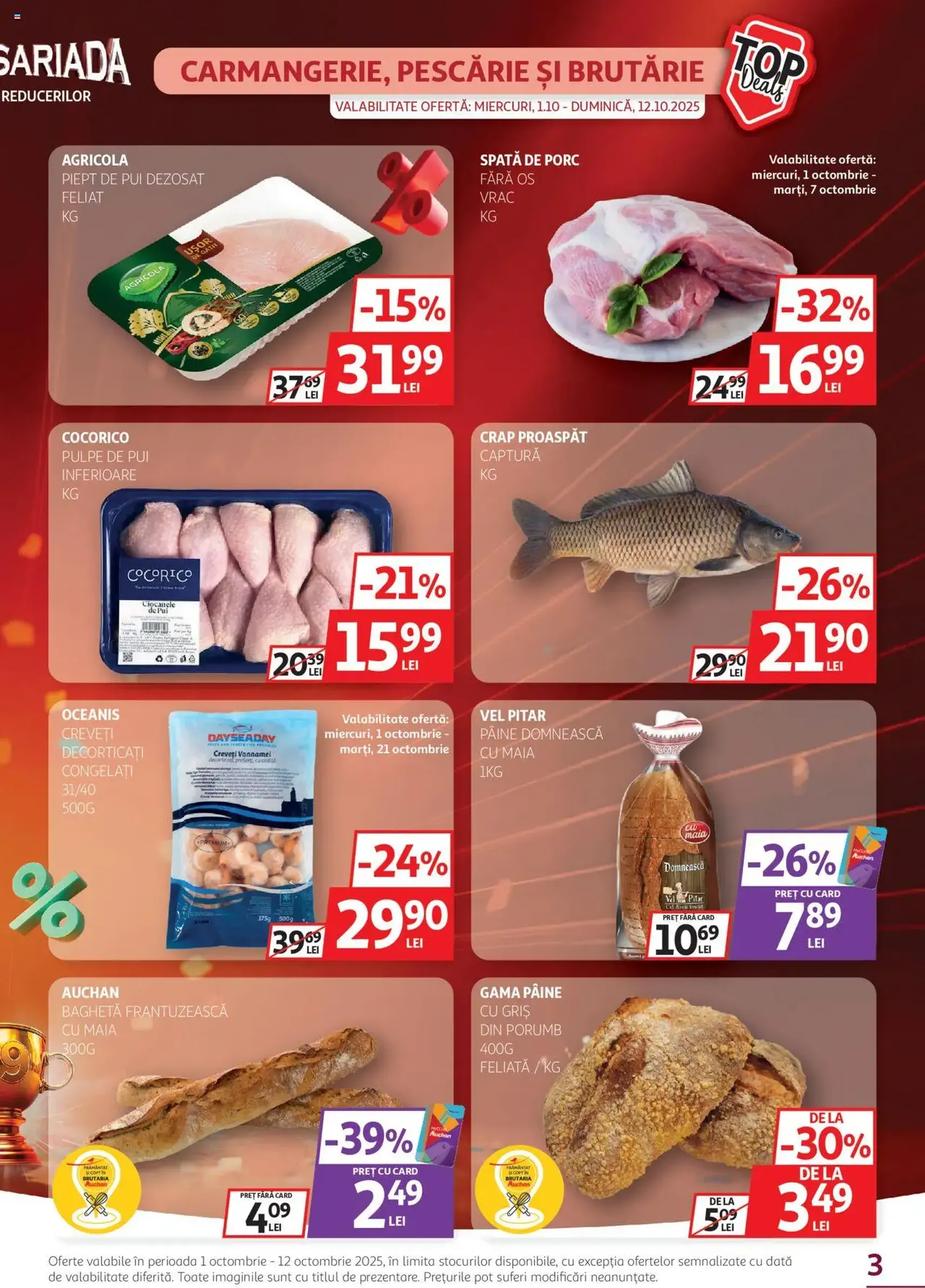 Catalog Auchan - cataloage valabile începând cu 01.10.2025 pagina 3 din 28