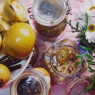 Recipe preview Quick and easy Green Tomato Pickles recipe