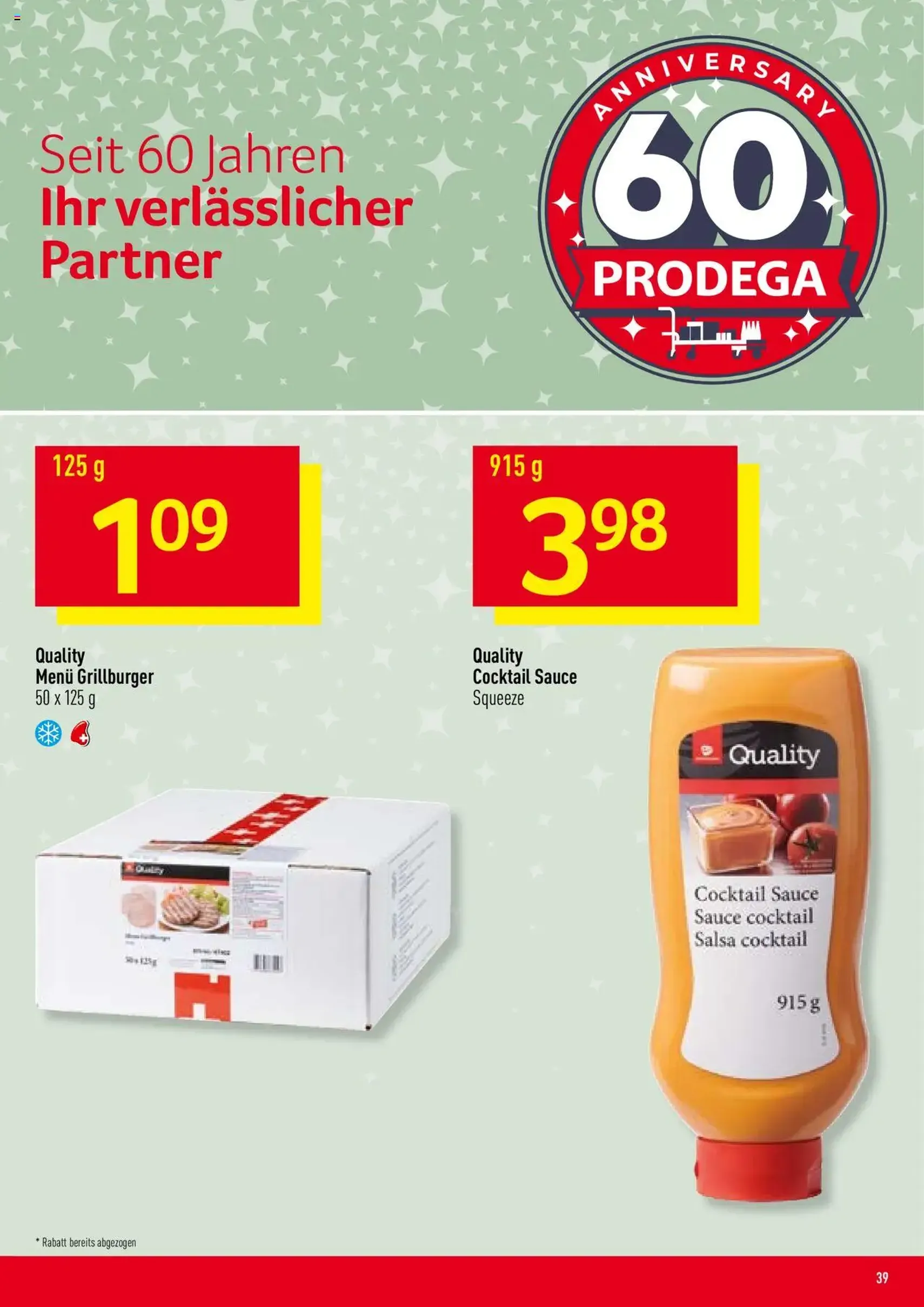 Prodega Aktionen - Gültiger Prospekt ab 25.08.2025, Seite 39 von insgesamt 40 Prodega Aktionen - Gültiger Prospekt ab 25.08.2025, Seite 39 von insgesamt 40