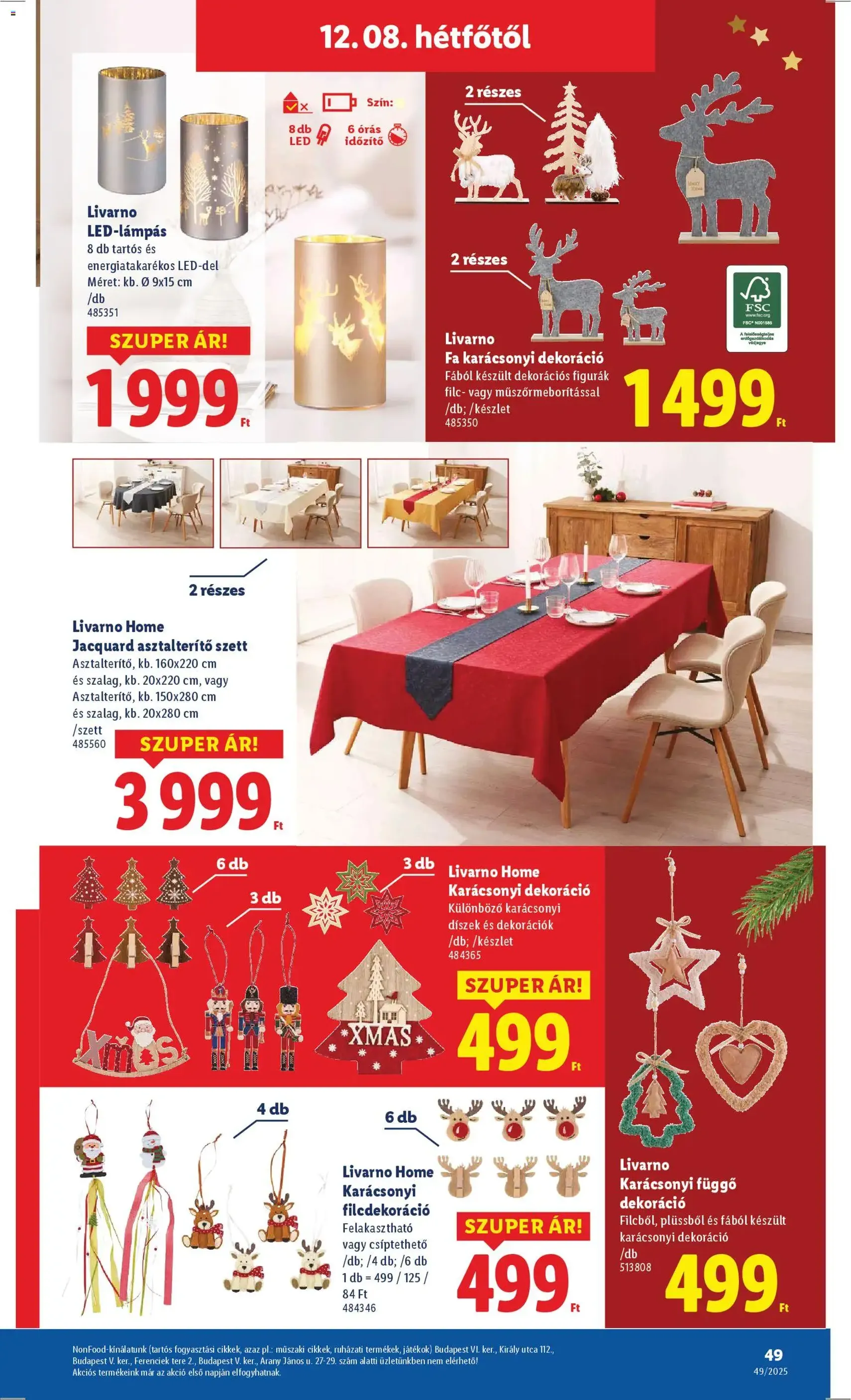 Lidl Akciós újság - 2025.12.04. érvényes szórólap 49 oldal 62 oldalból